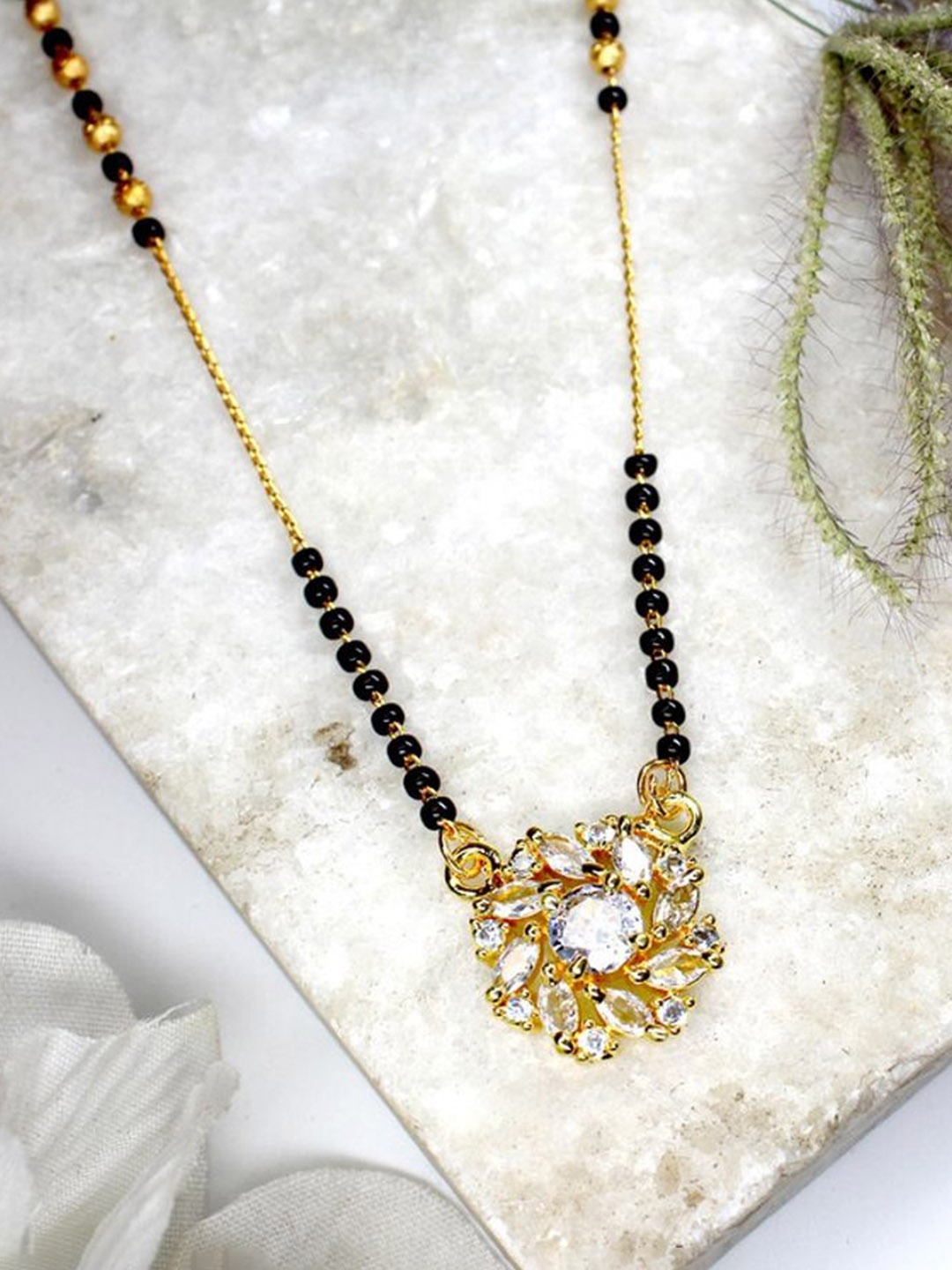 

Wynona Gold-Plated Mangalsutra