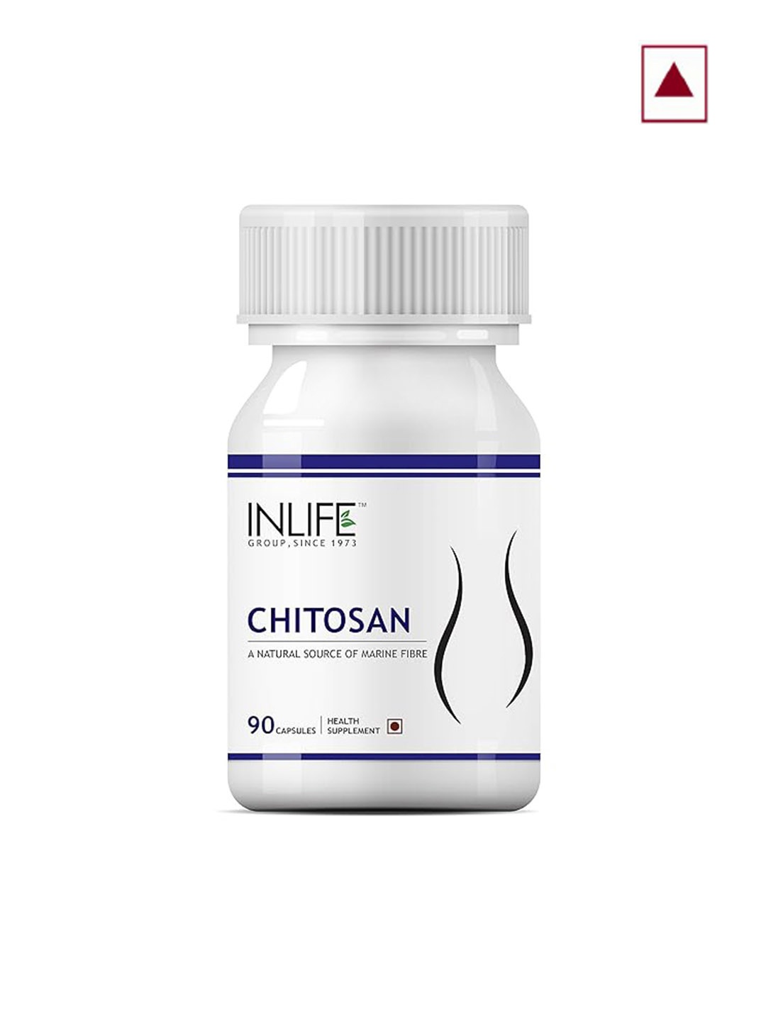 

INLIFE Chitosan Capsules - 90 Capsules, White