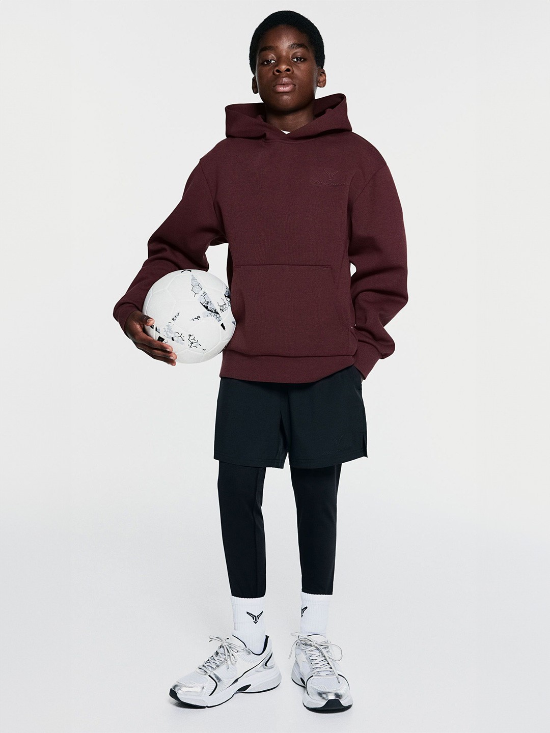 

H&M Sports Hoodie In Dry Move, Red