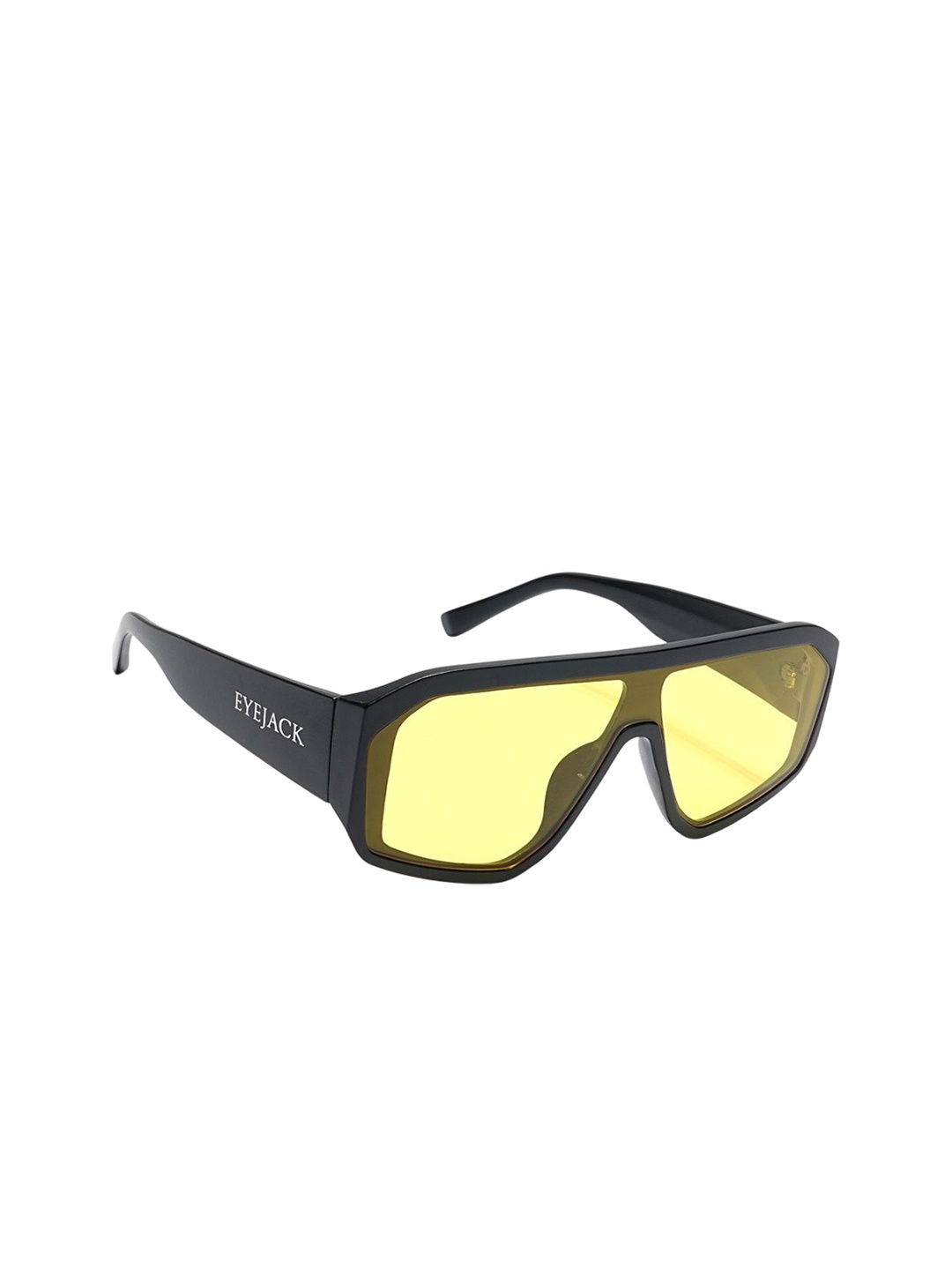 

Eyejack Unisex Wayfarer Sunglasses with UV Protected Lens ID2329CL861, Yellow