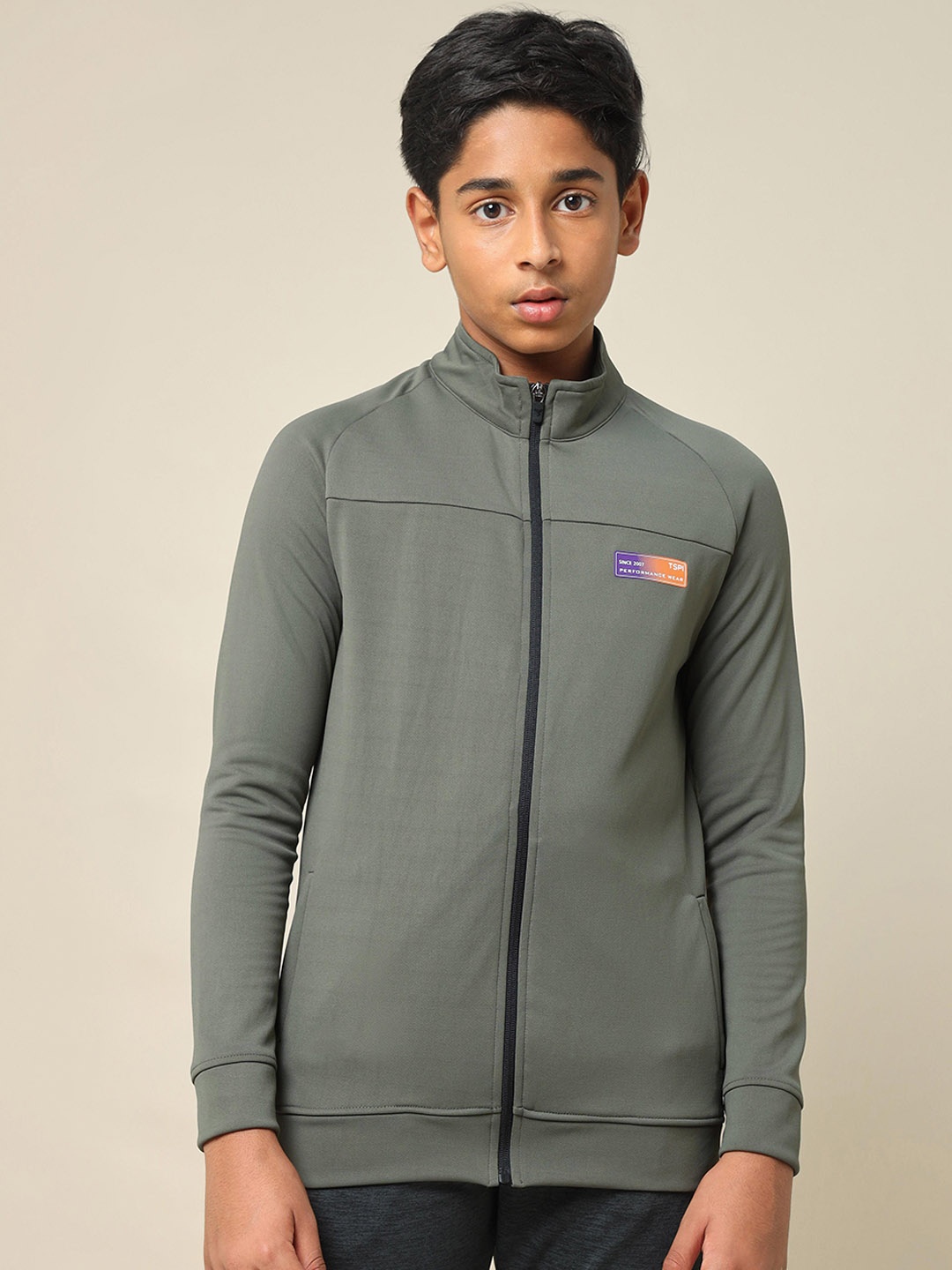 

Technosport Boys Polyester Lightweight Outdoor Sporty Jacket, Olive