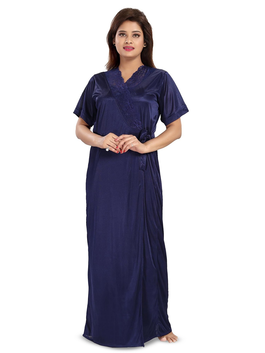 

Noty Women Maxi Nightdress, Navy blue