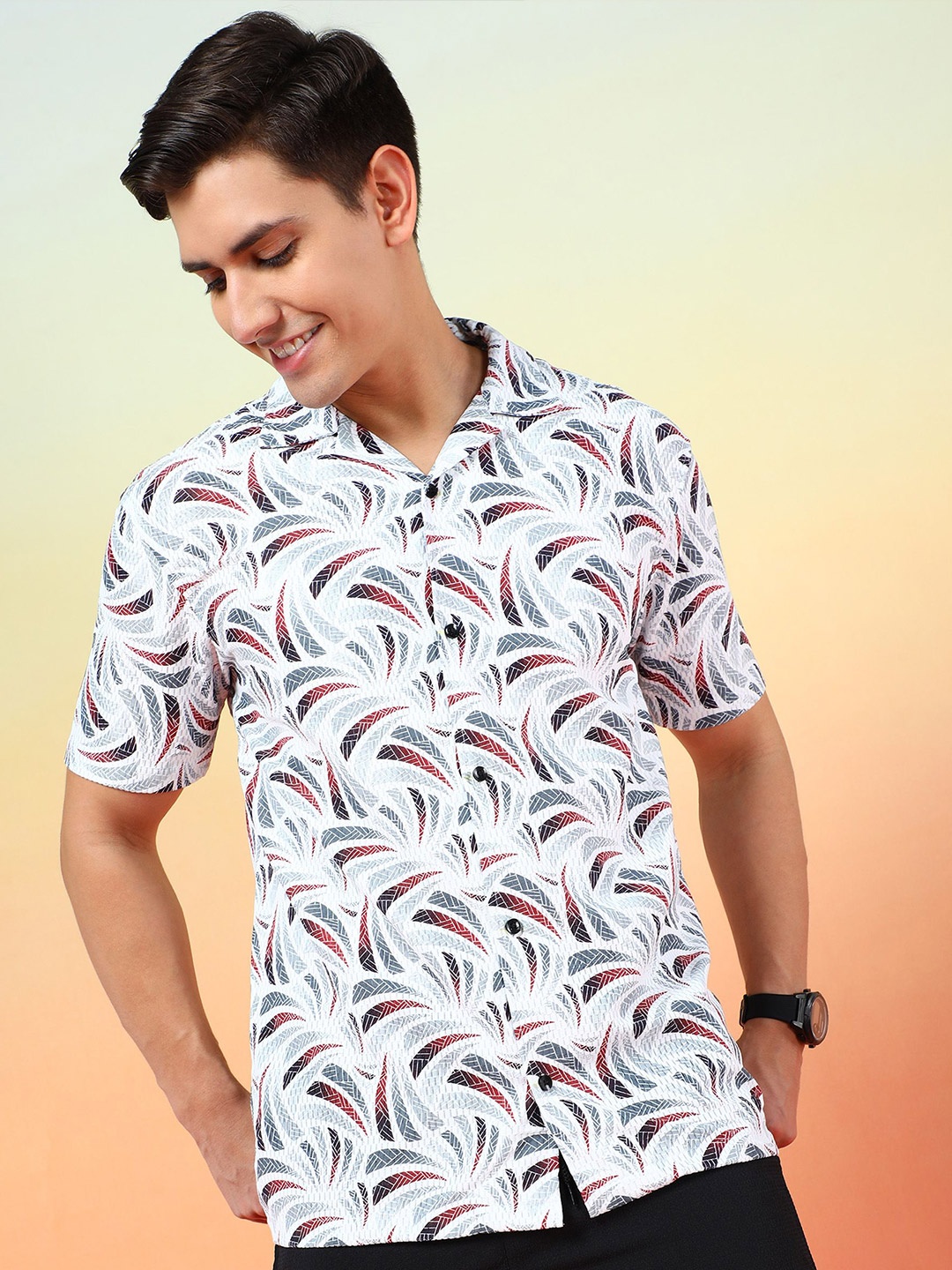 

INDICLUB Men Opaque Casual Shirt, Multi