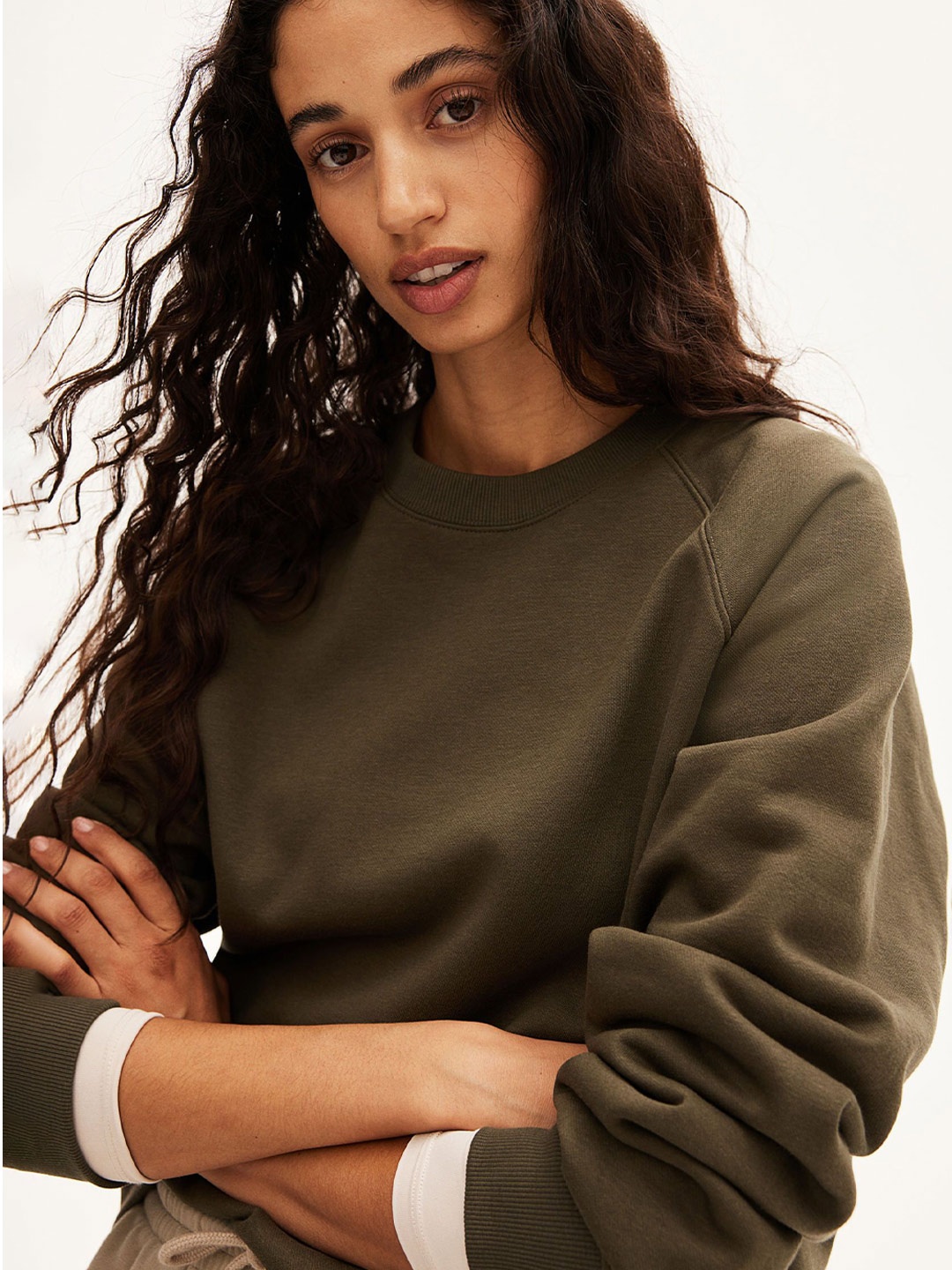 

H&M Sweatshirt, Green