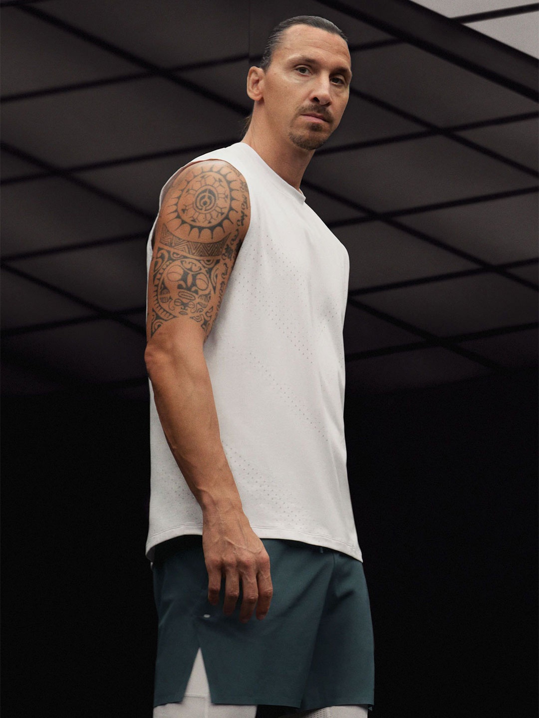 

H&M Regular Fit Sports Vest Top In DryMove, White