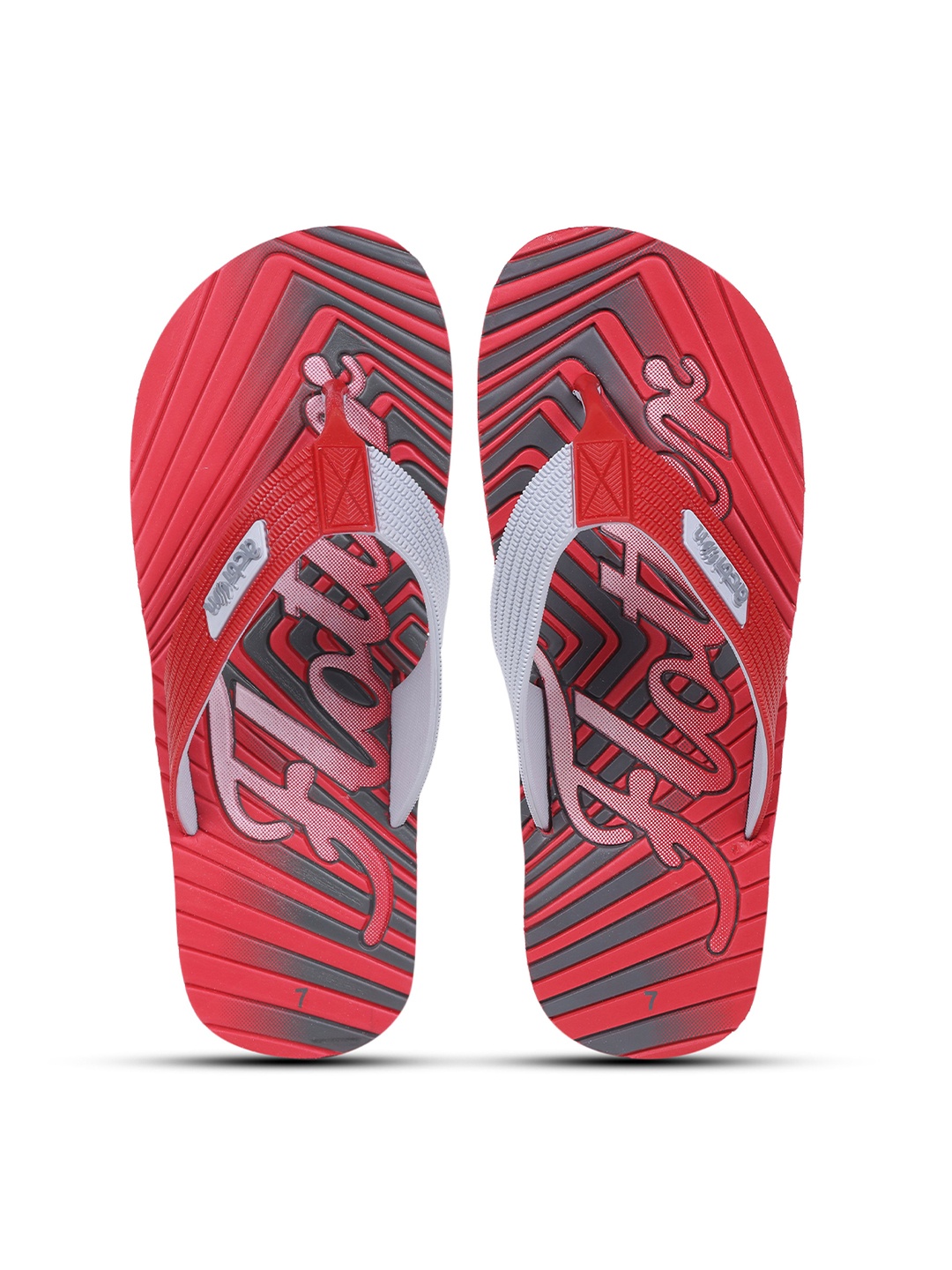

Action Men Printed Rubber Slip-On, Red
