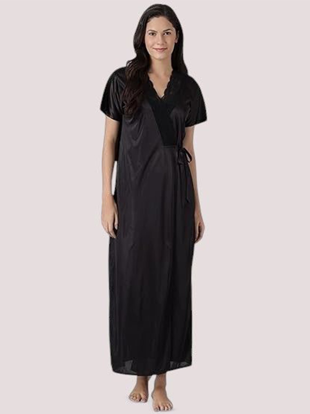 

SEPHANI Maxi Nightdress, Black