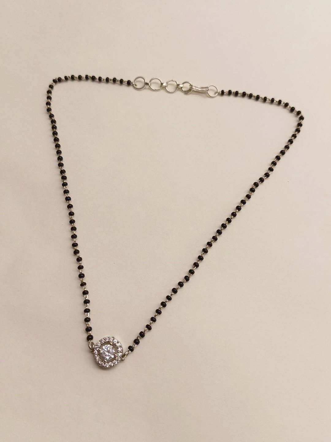 

Wynona Silver-Plated Mangalsutra