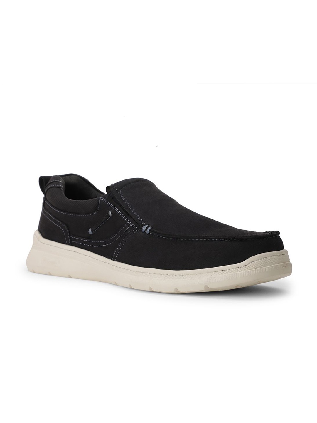 

Hush Puppies Men Slip-On Sneakers, Black