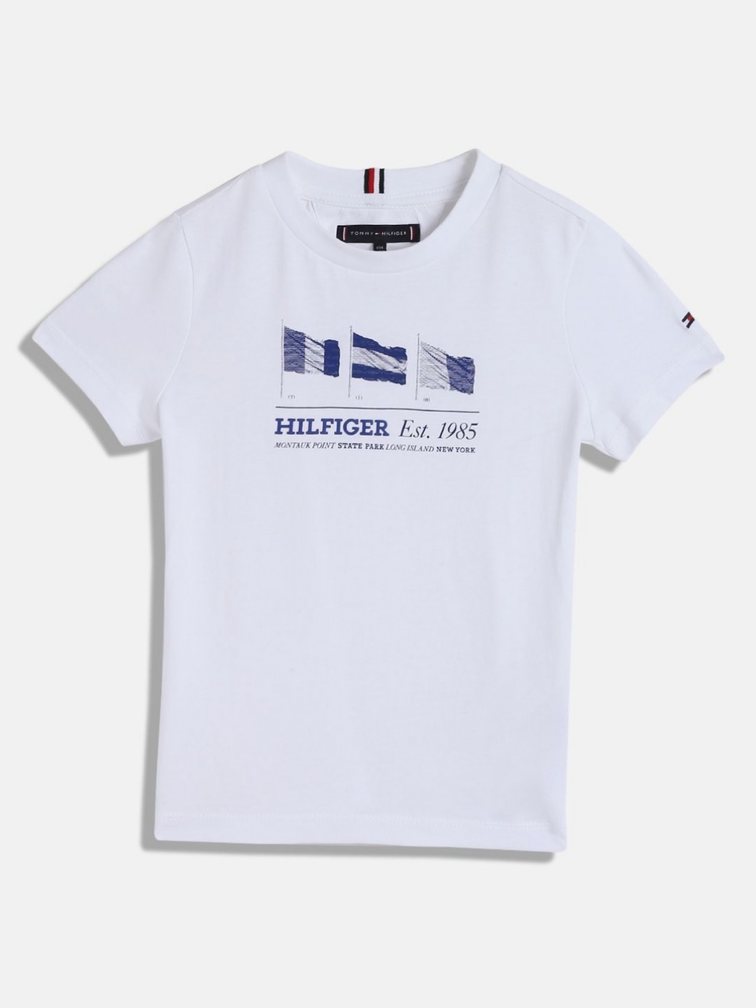 

Tommy Hilfiger Boys Extended Sleeves T-shirt, White