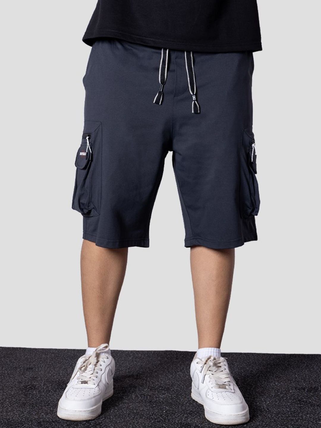 

Hop Head Charcoal Pocket on Pocket Oversized Shorts