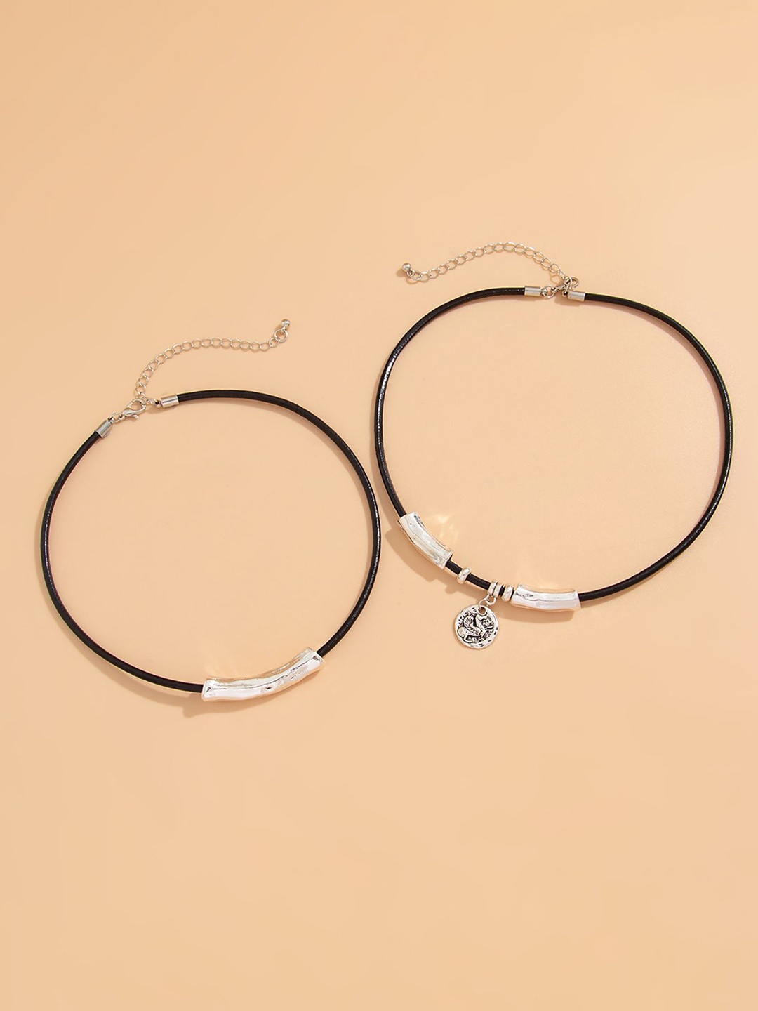 

StyleCast x Revolte Set of 2 Silver-Plated Chain