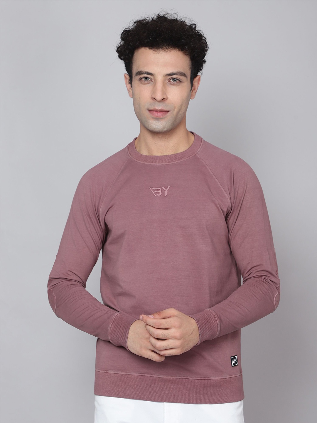 

Beyoung Men Sweatshirt, Pink