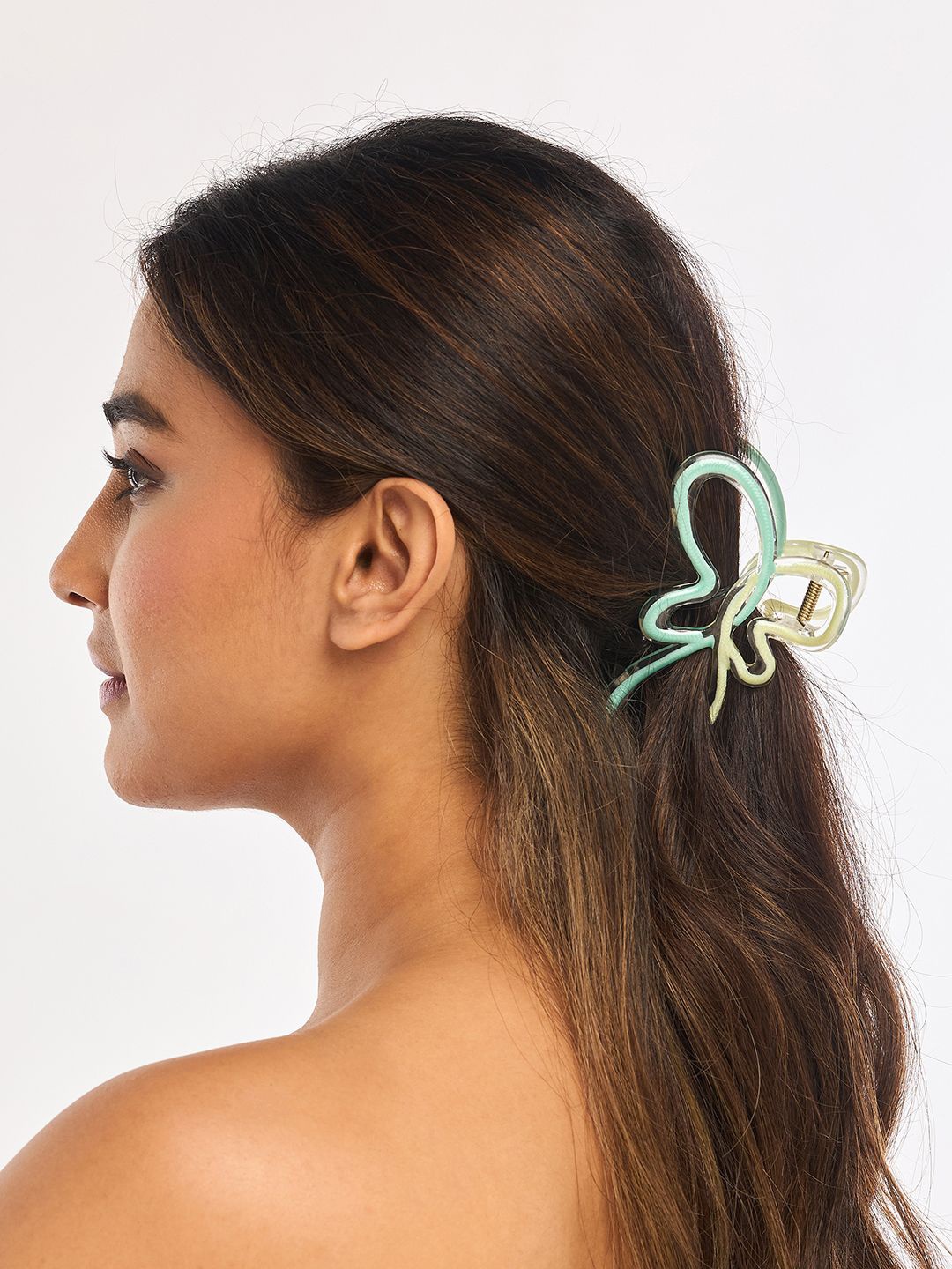 

WHITE LIES Women Claw Clip, Blue