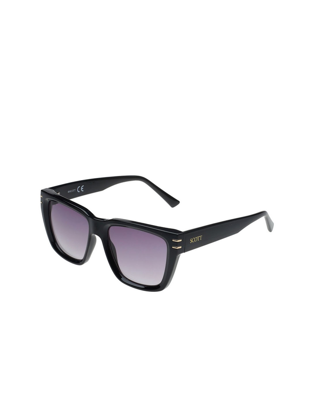 

SCOTT Men Wayfarer Sunglasses with UV Protected Lens 8903232281754, Purple