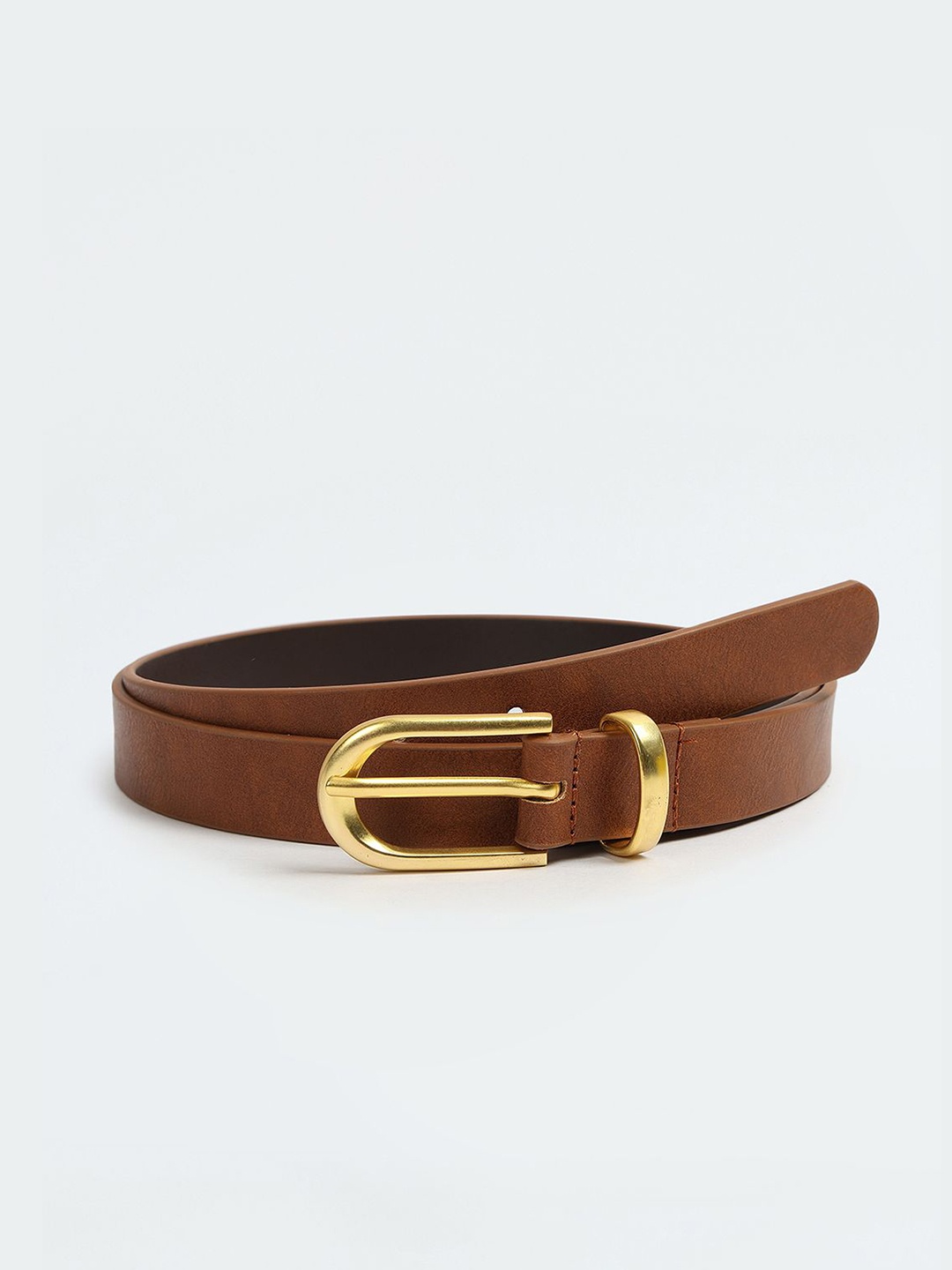 

max Women PU Belt, Brown