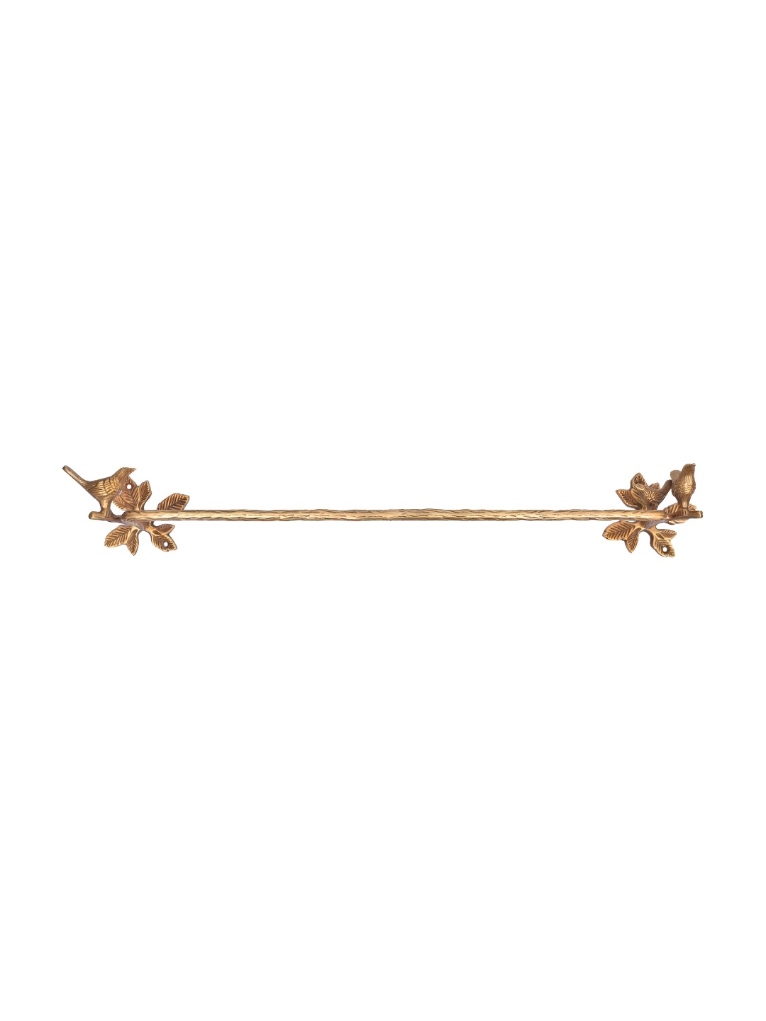 

IndianShelf Gold Toned Brass Bird Coat Hooks Door Hangers for Clothes