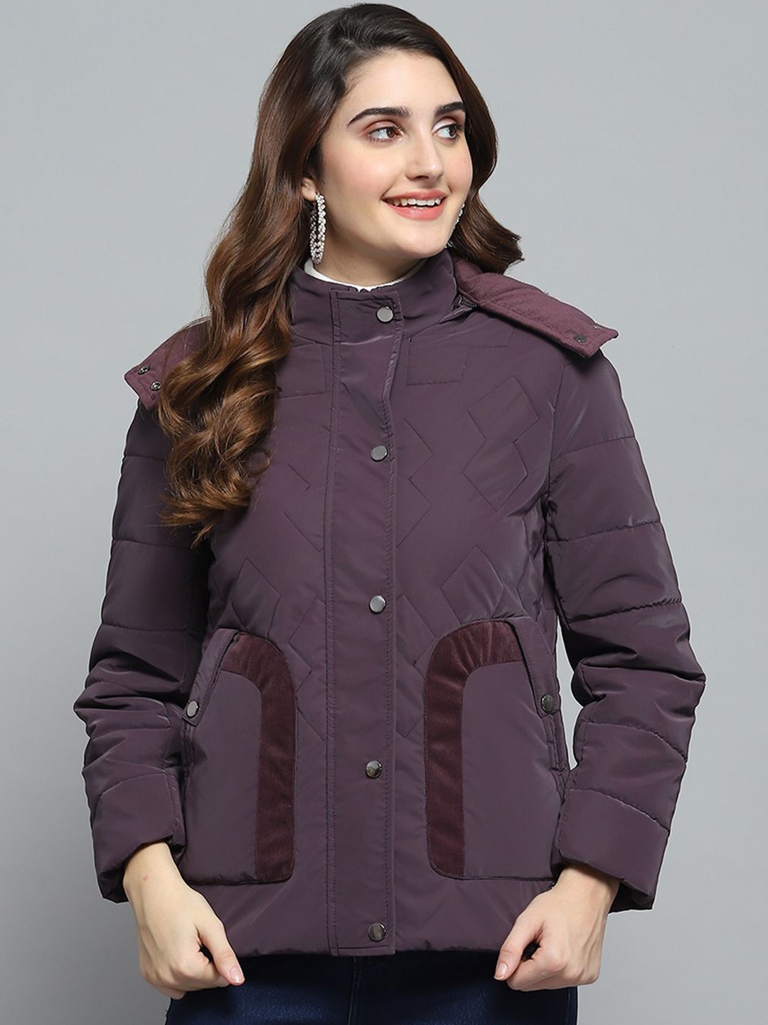 

Monte Carlo Women Lightweight Outdoor Parka Jacket, Burgundy