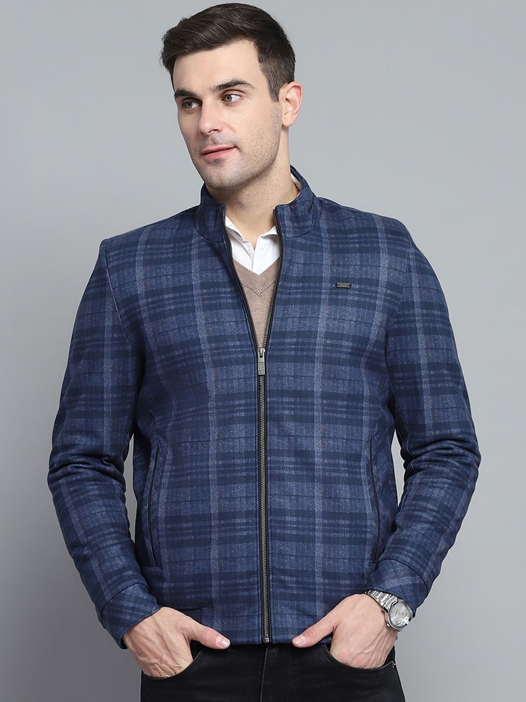 

Monte Carlo Men Lightweight Outdoor Tailored Jacket, Navy blue