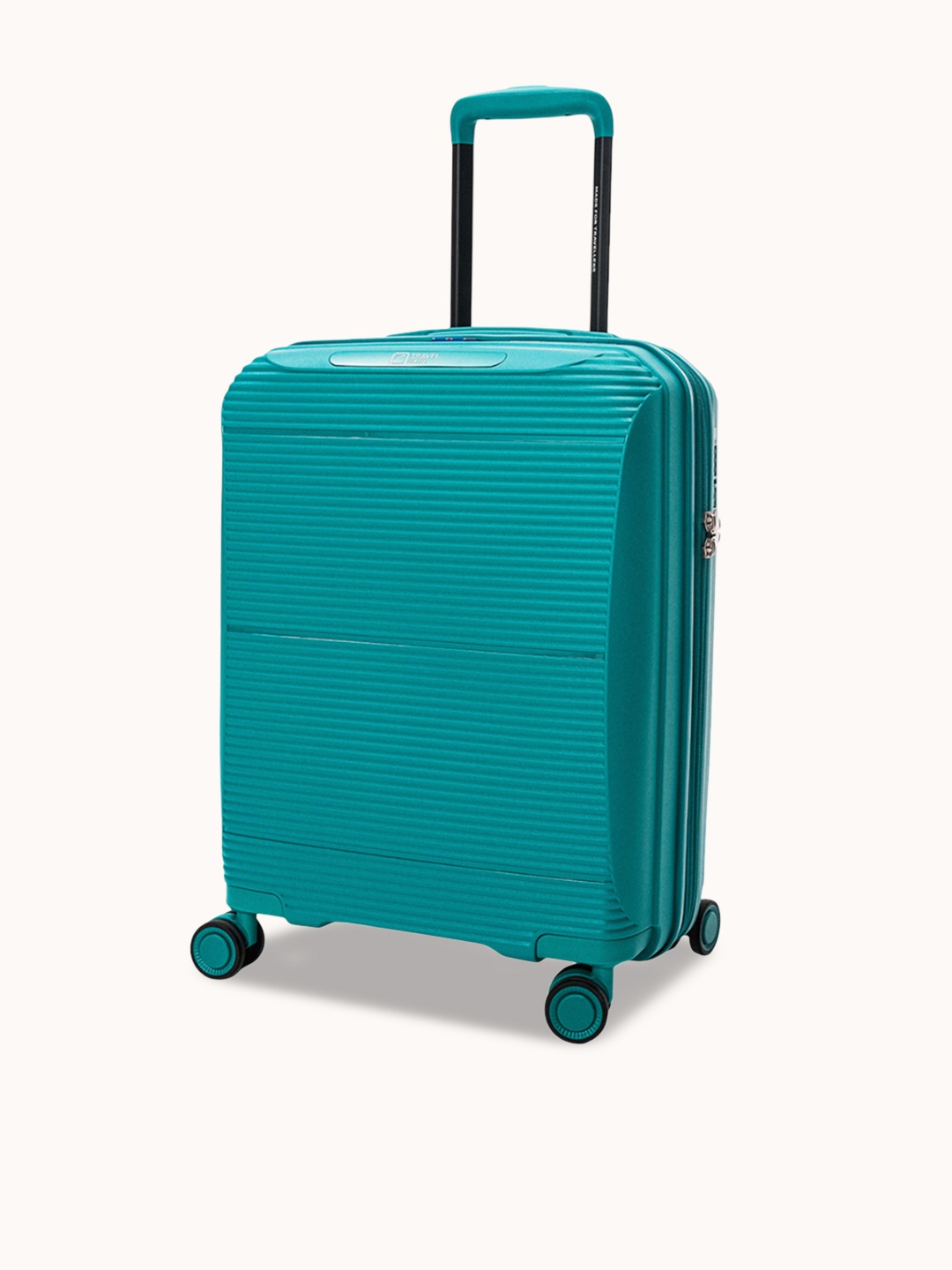 

Travel Blue Unisex Journey Jet Textured Large Hard-Sided Trolley Suitcase, Green
