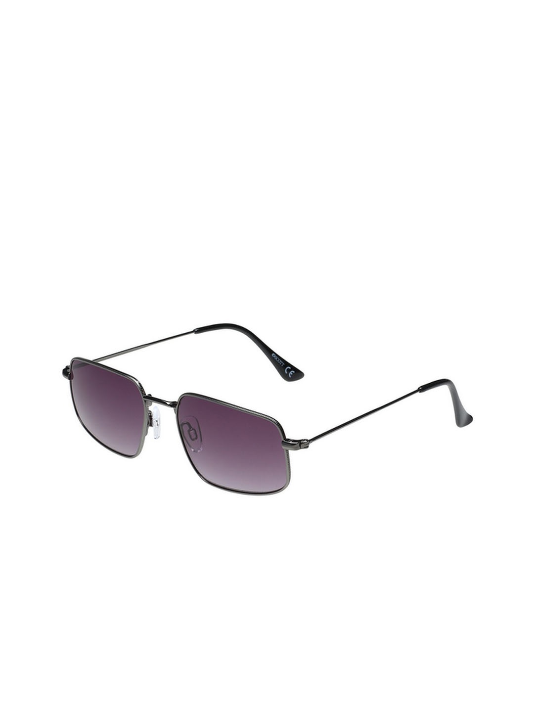 

SCOTT Unisex Rectangle Sunglasses with UV Protected Lens 8903232281914, Purple