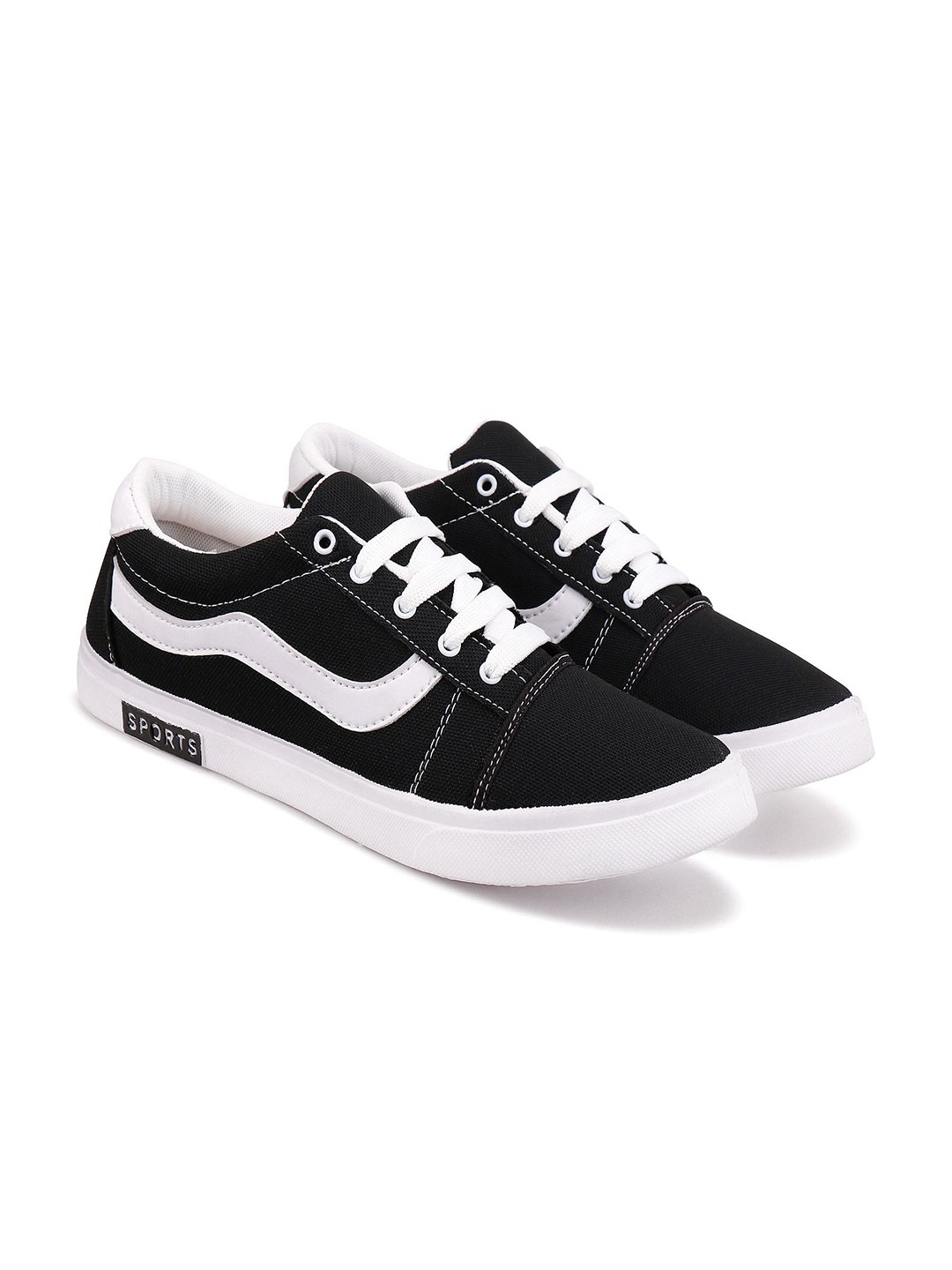 

TYING Men Mesh Running Non-Marking Shoes, Black