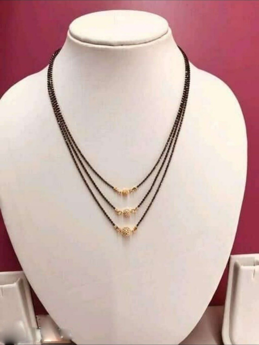 

SUNHARI Gold-Plated Mangalsutra