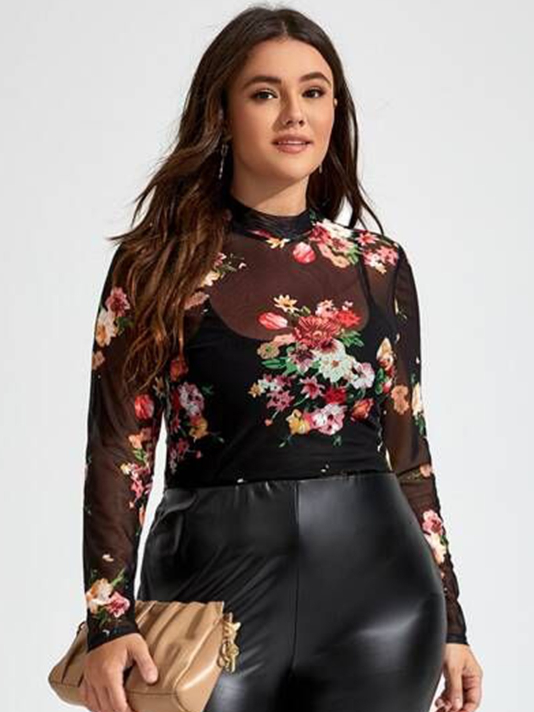 

The Roadster Lifestyle Co. Women Printed Long Sleeves Top, Black