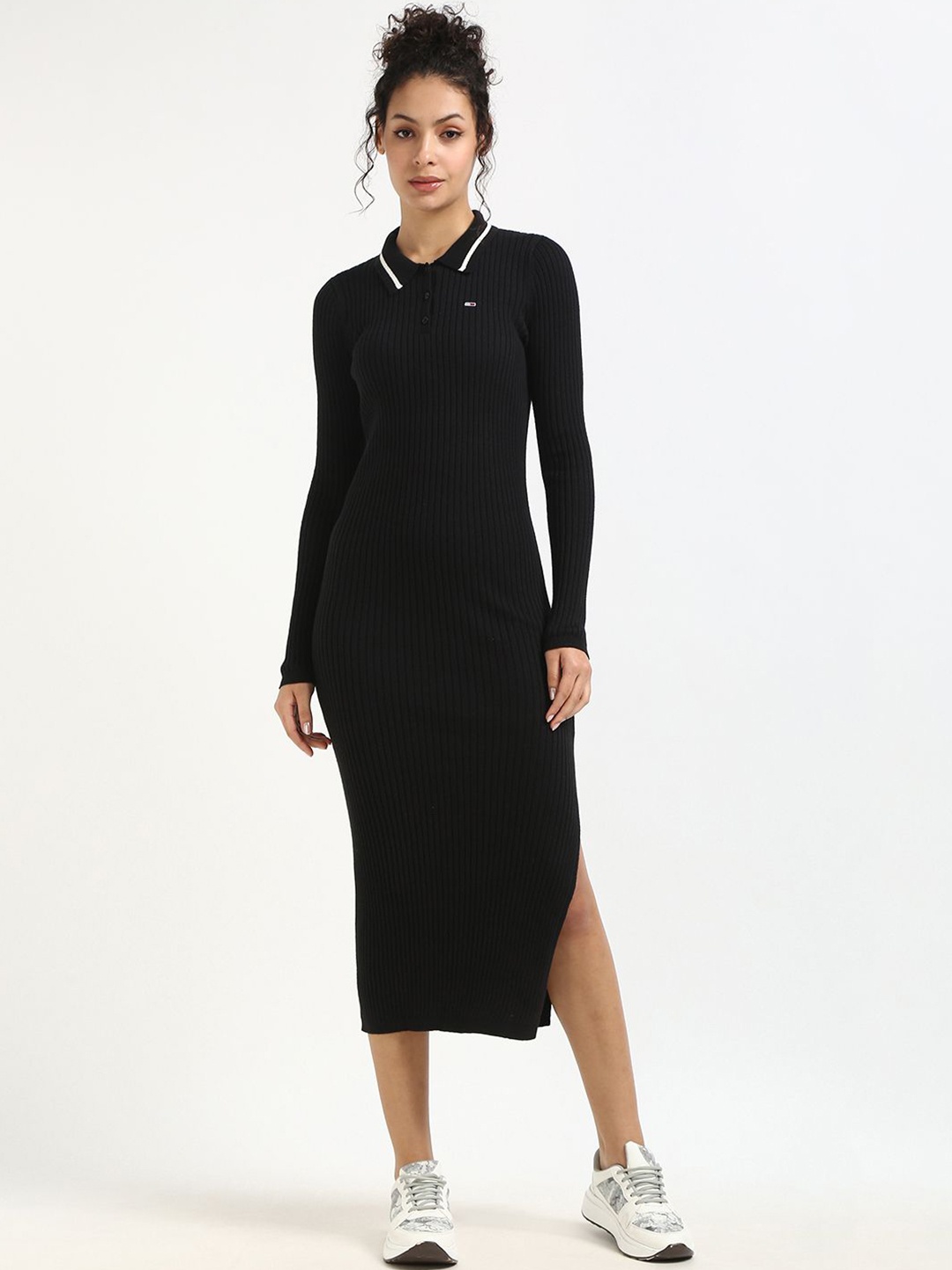 

Tommy Hilfiger Bodycon Midi Dress, Black