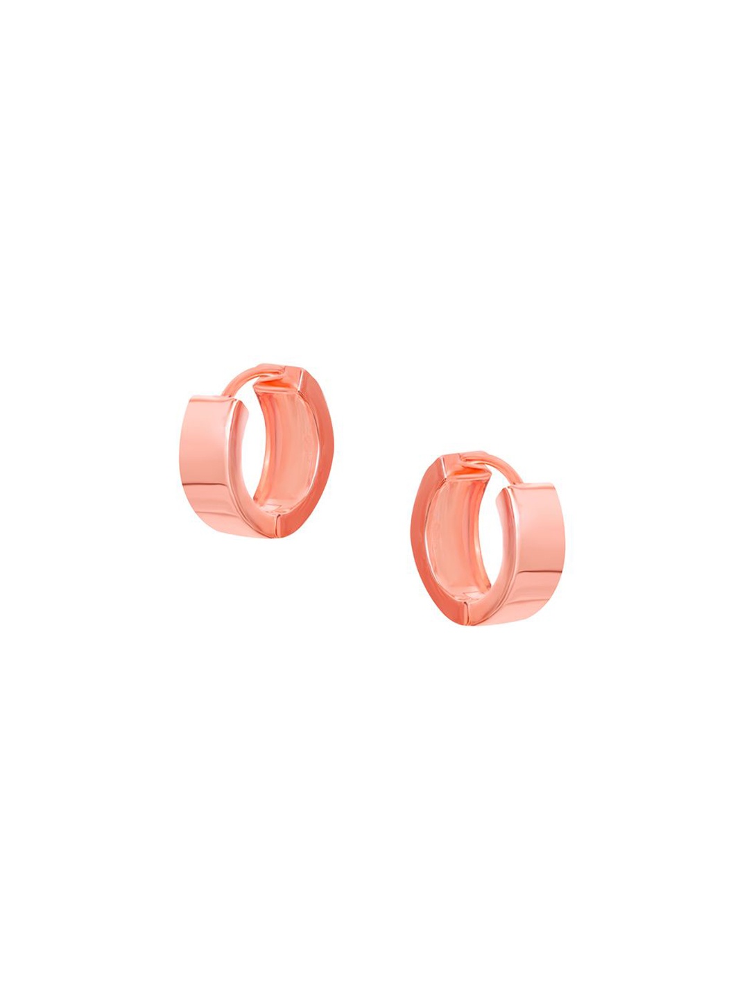 

Nistra Circular Hoop Earrings, Rose gold