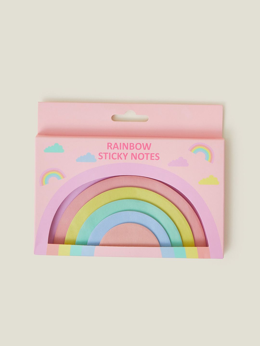 

Accessorize Pink & Blue Rainbow Printed Sticky Notes