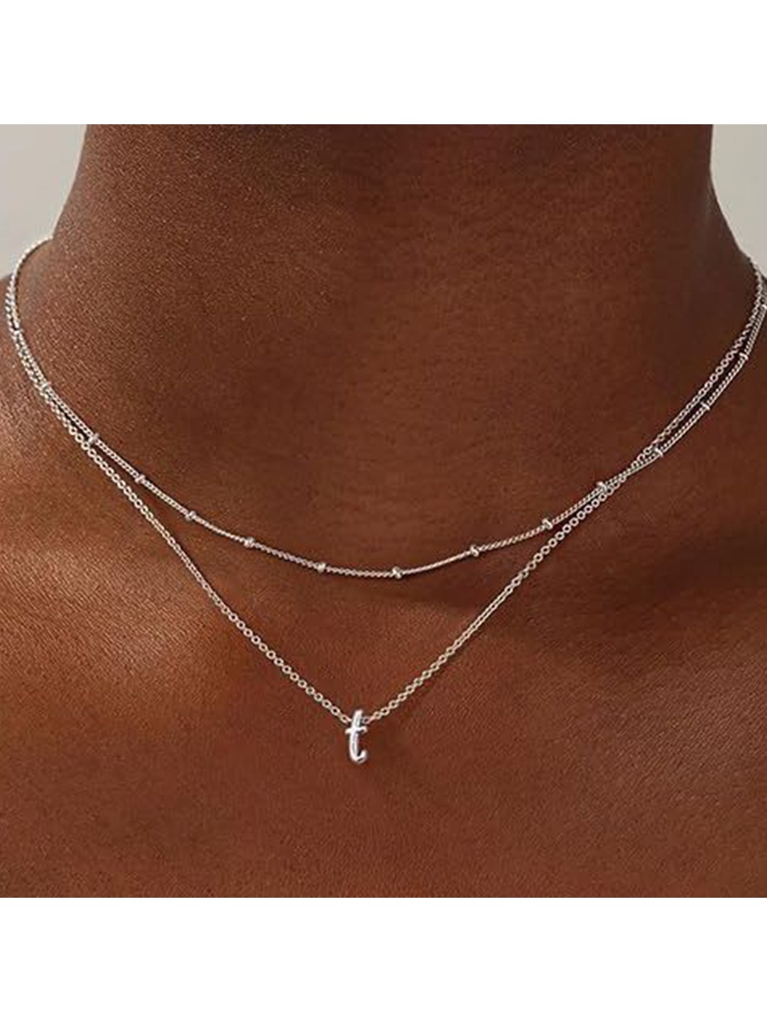 

StyleCast x Revolte Brass Silver-Plated Link Chain