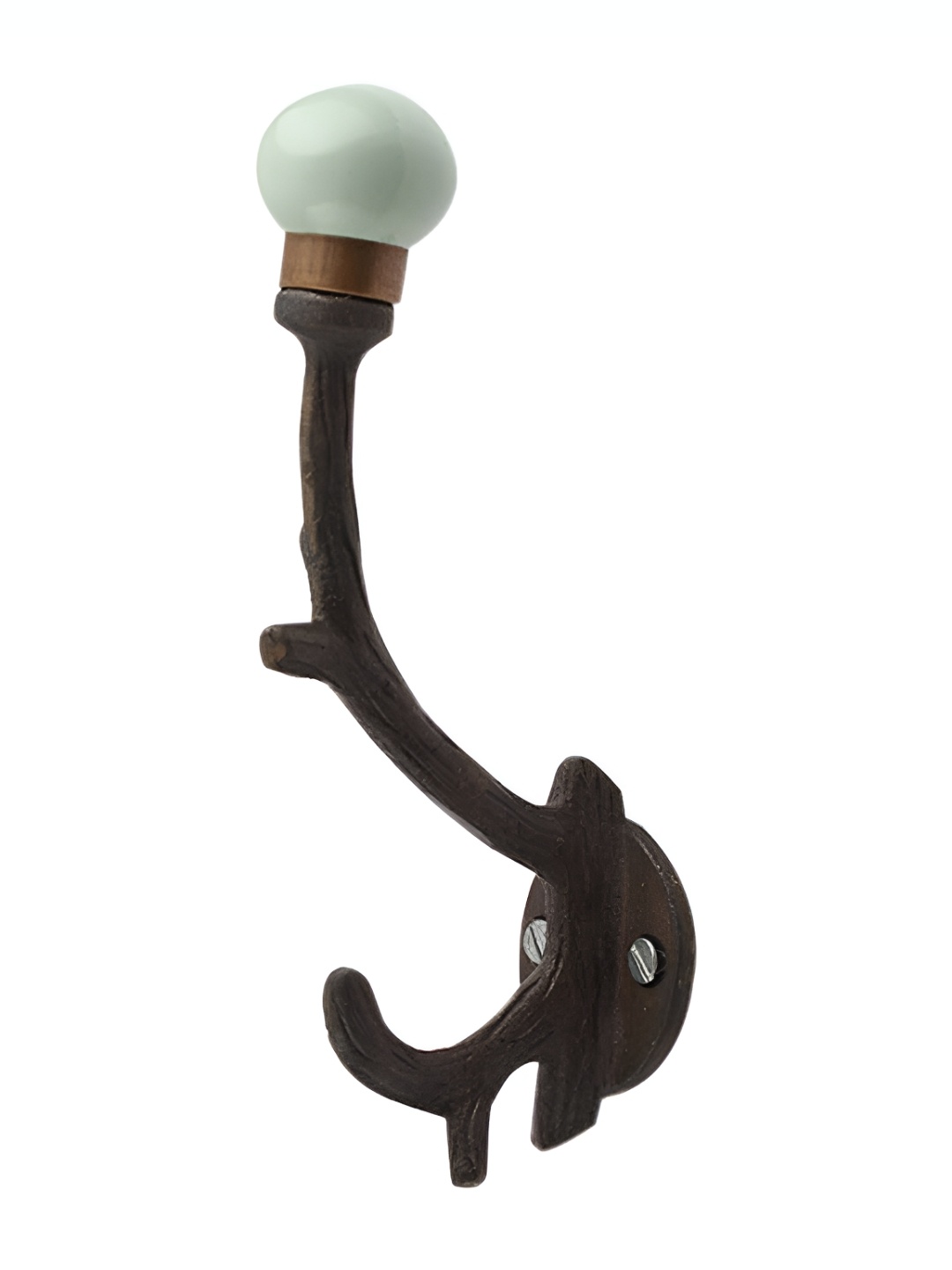 

IndianShelf Black & White Ceramic Tree Wall Hooks
