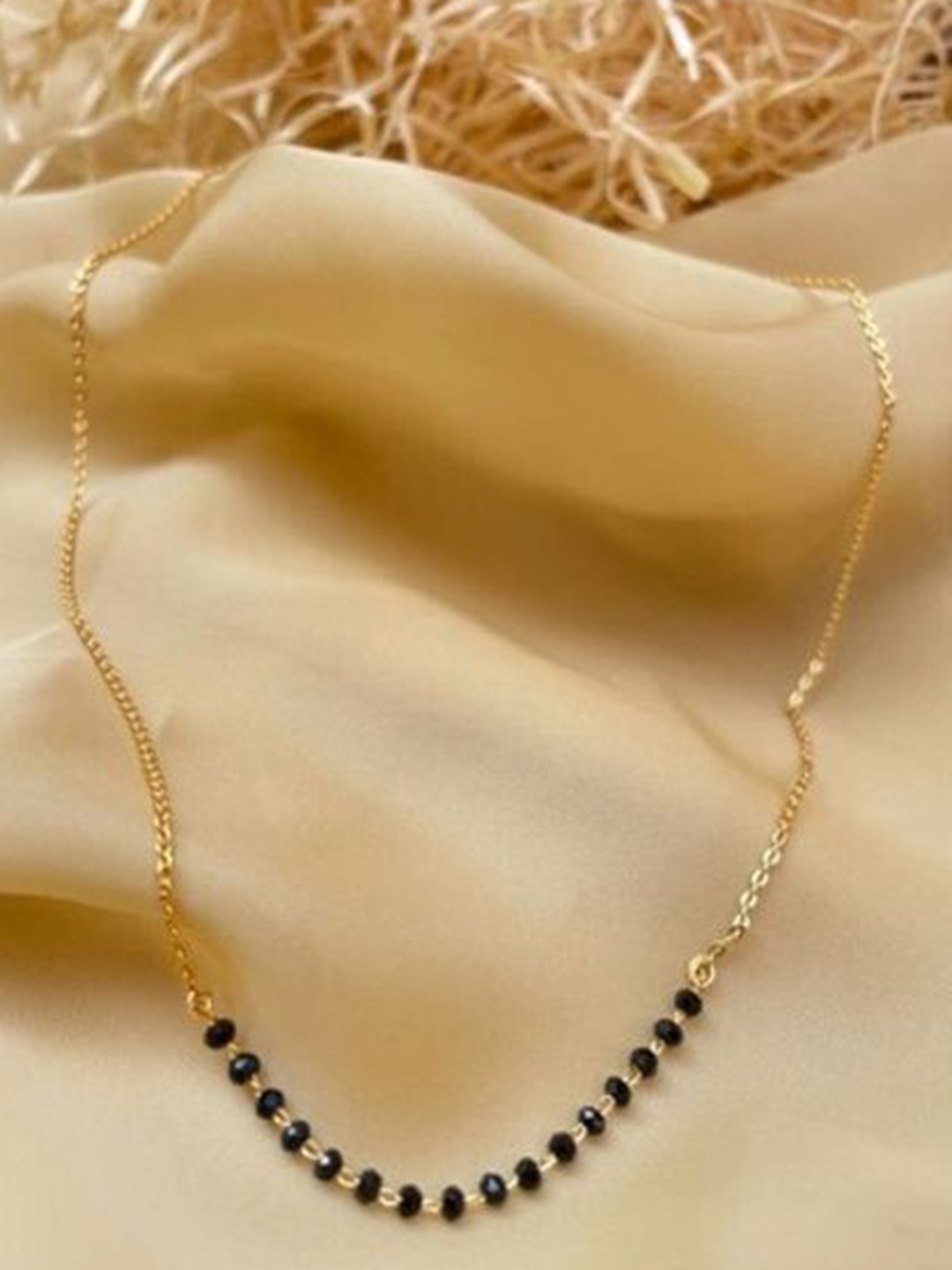 

Wynona Set Of 2 Gold Plated American Diamond Mangalsutra