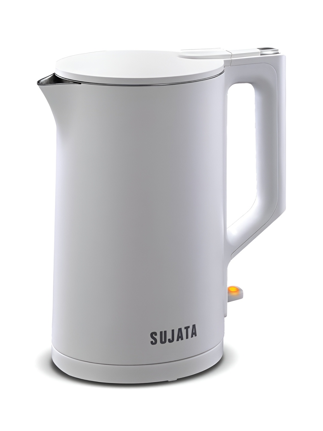 

SUJATA White Stainless Steel Easy to Clean Kettle 1.5 L