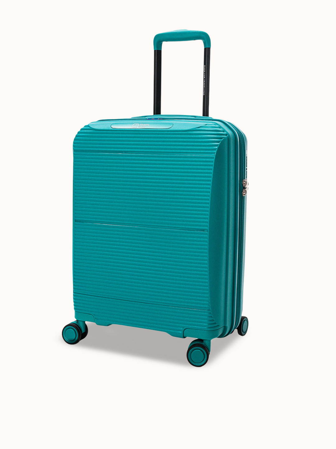 

Travel Blue Unisex Journey Jet Textured Medium Hard-Sided Trolley Suitcase, Green