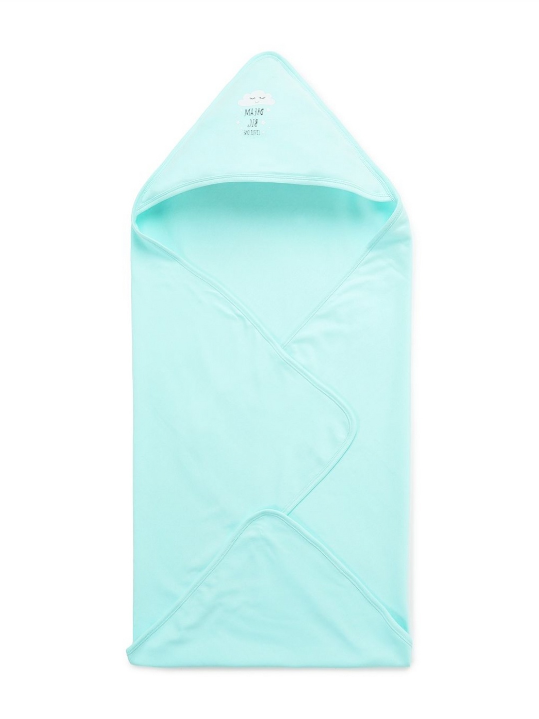 

CHAYIM Kids Blue 233 GSM Baby Blanket with Hood