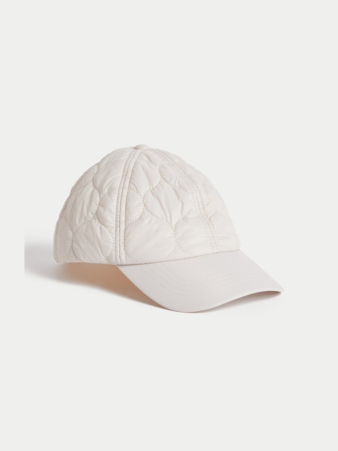 

Marks & Spencer Kids Quilted Baseball Cap, Beige