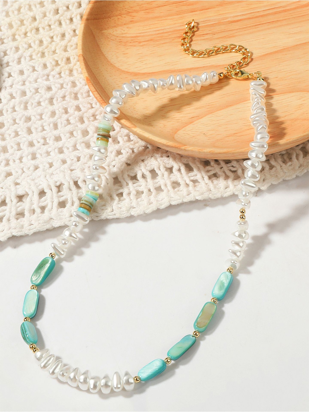 

StyleCast x Revolte Gold-Plated Enamelled Necklace