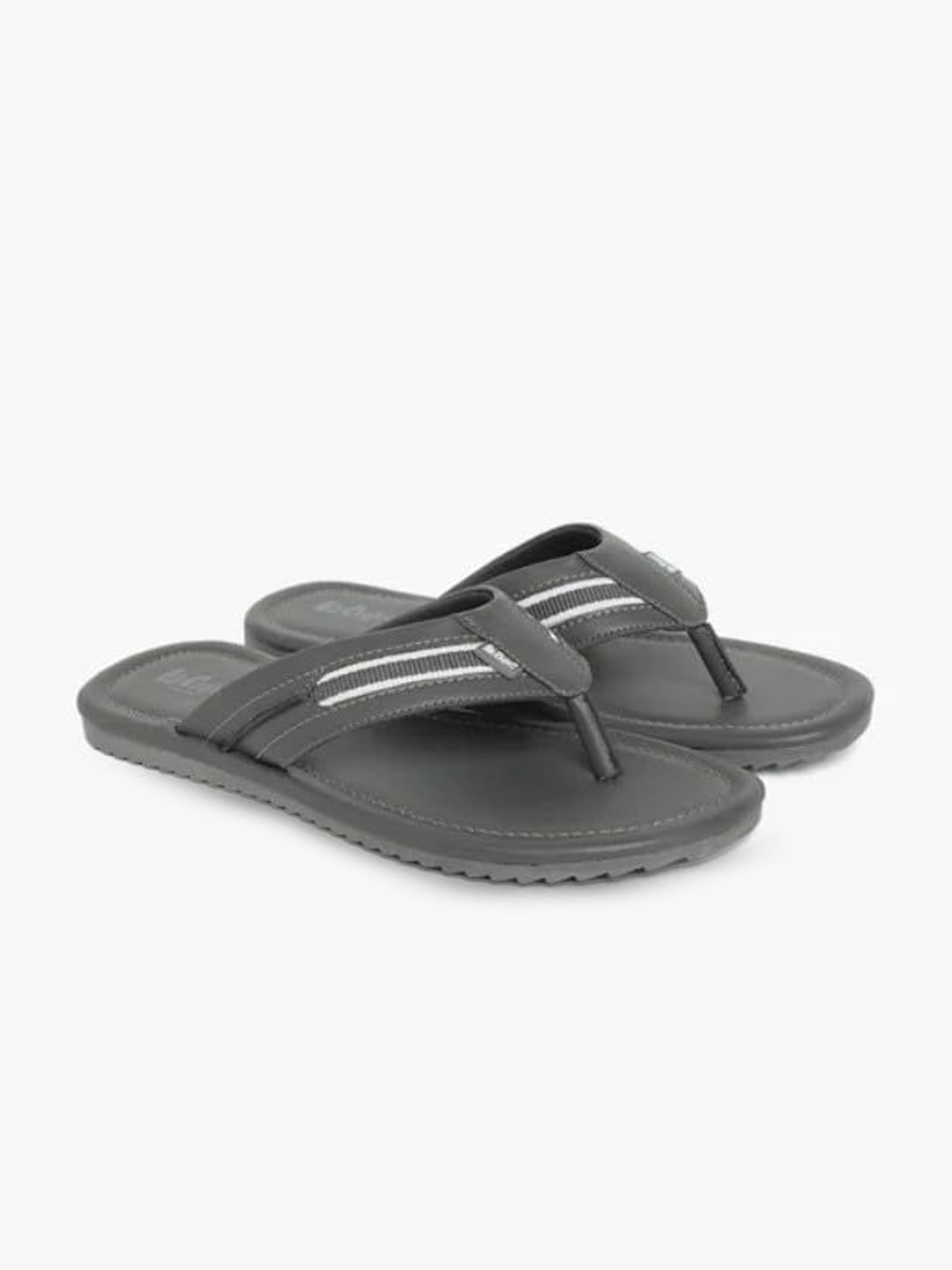 

Lee Cooper Men Leather Comfort Sandals, Grey