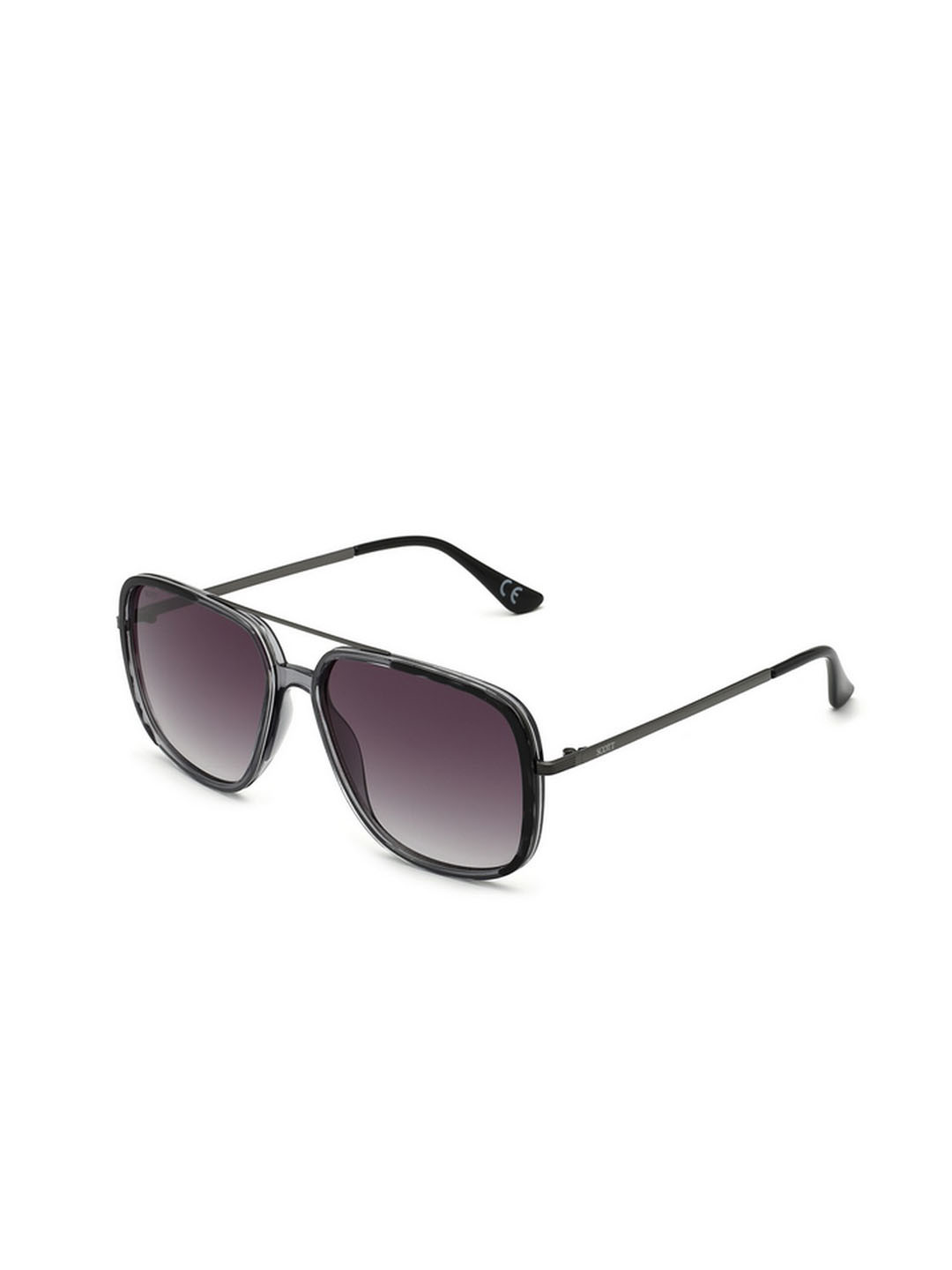 

SCOTT Men Square Sunglasses with UV Protected Lens 8903232281389, Grey