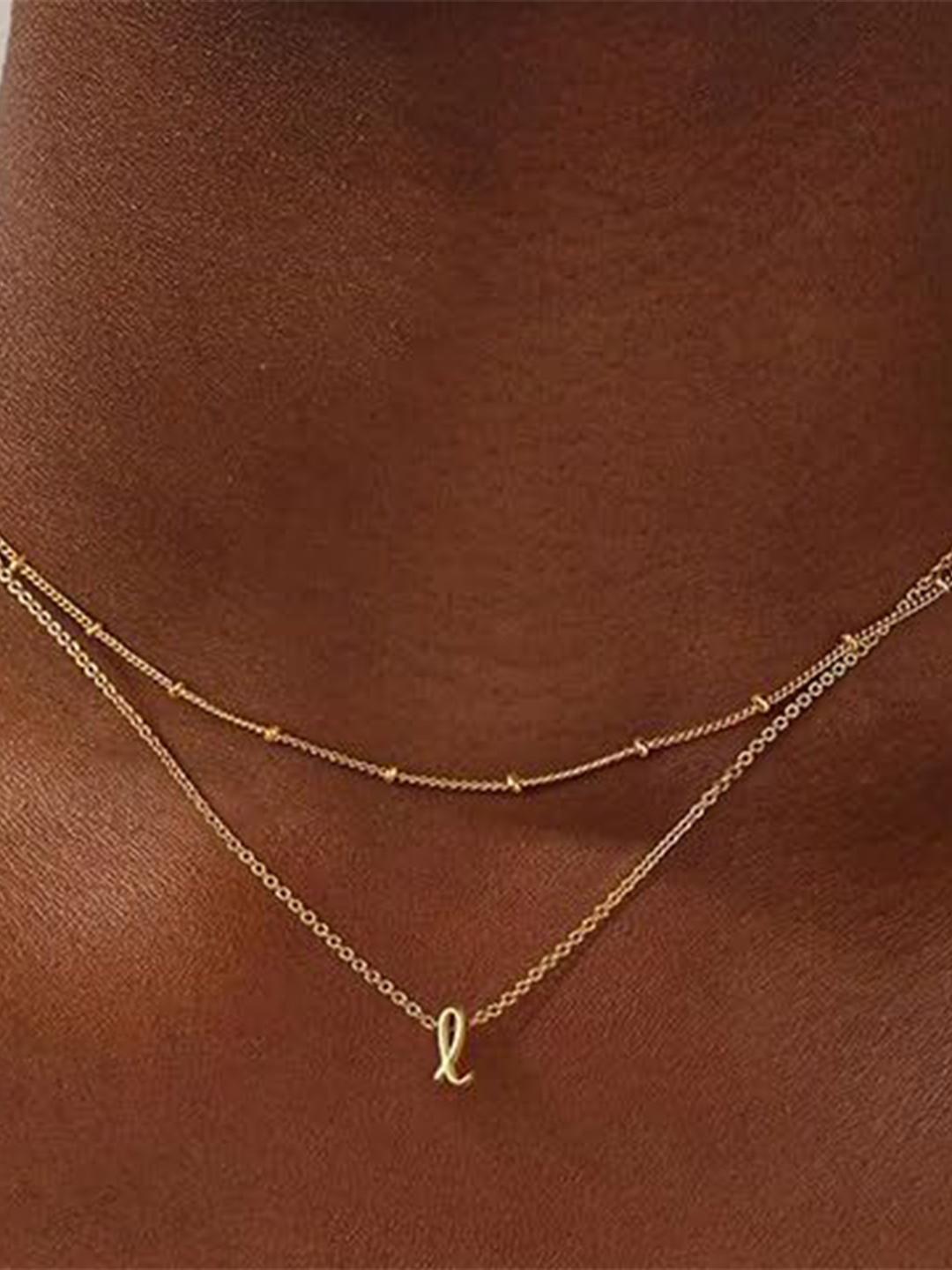 

StyleCast x Revolte Brass Gold-Plated Layered Chain