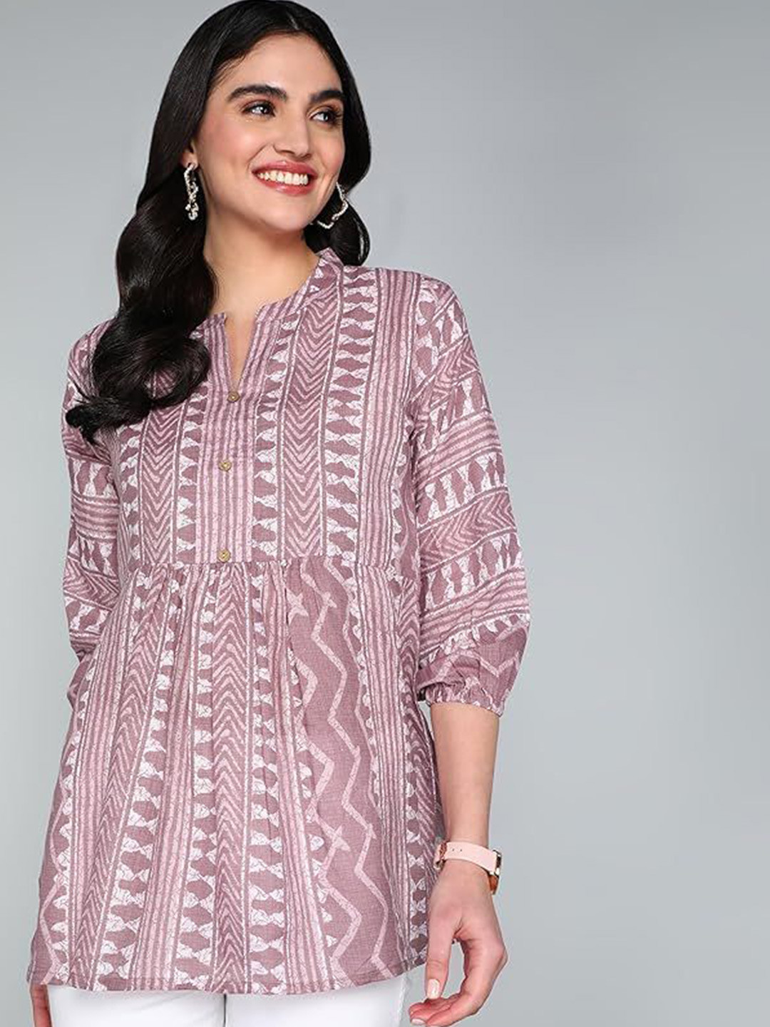 

MF ERA Pure Cotton Kurti, Purple