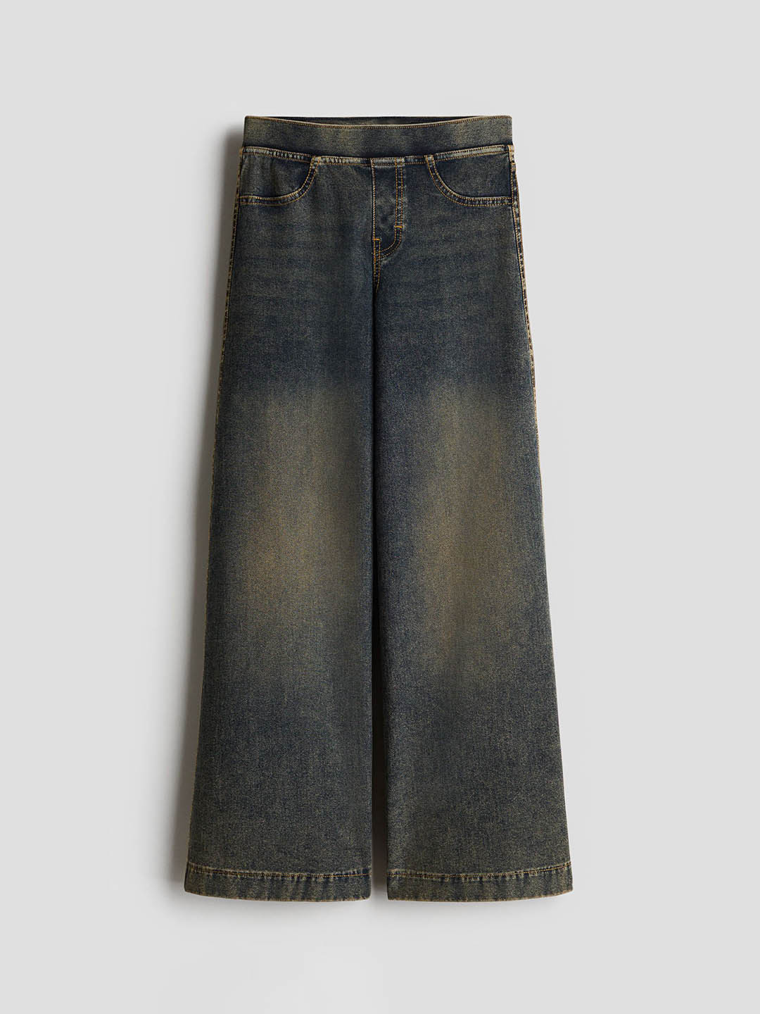 

H&M Wide Trousers, Grey