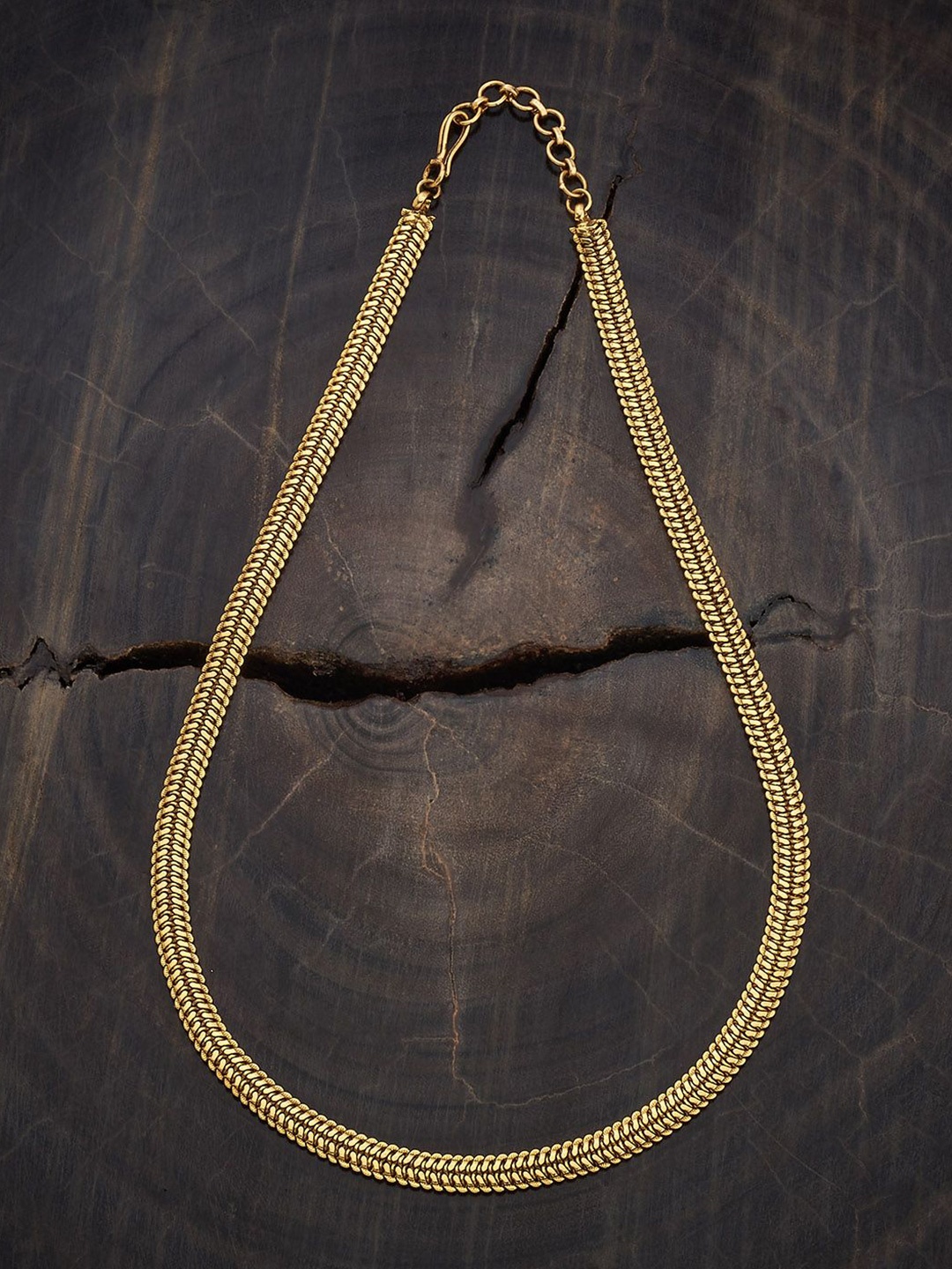 

Kushal's Fashion Jewellery Gold-Plated Antique Chain