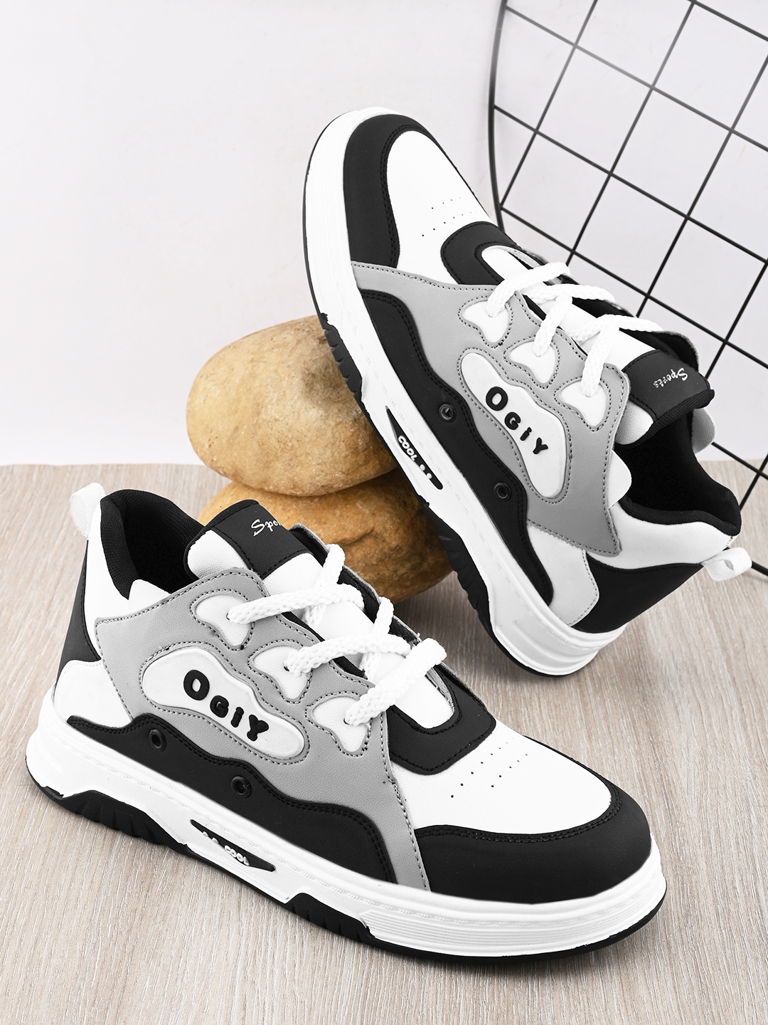 

IMCOLUS Men Sneakers, Grey