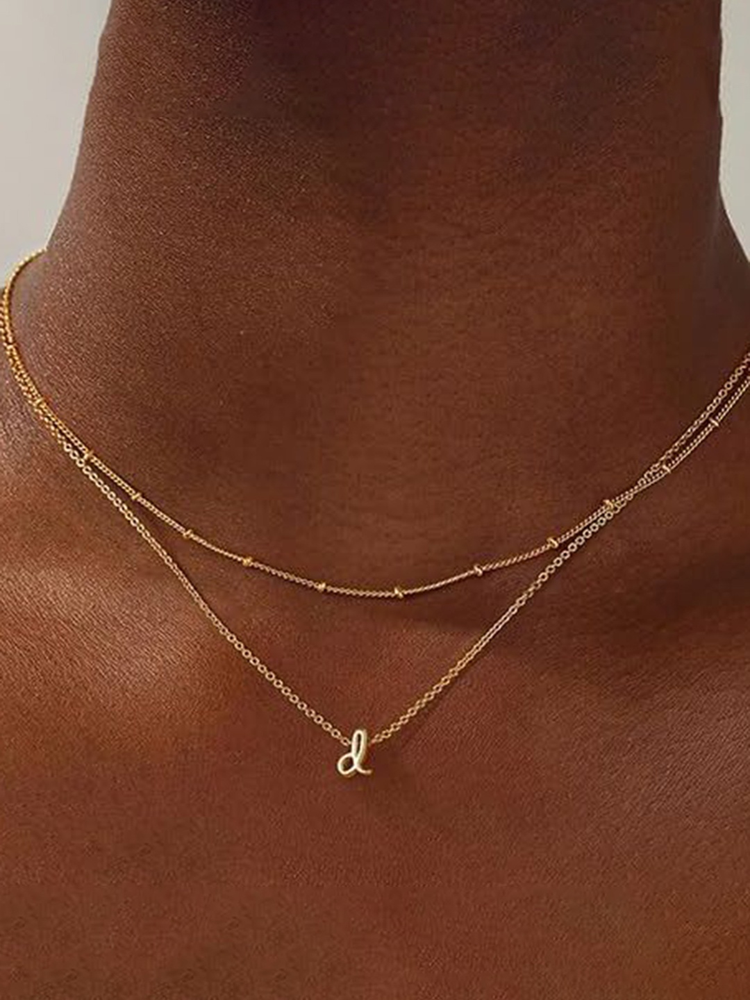 

StyleCast x Revolte Brass Gold-Plated Layered Necklace
