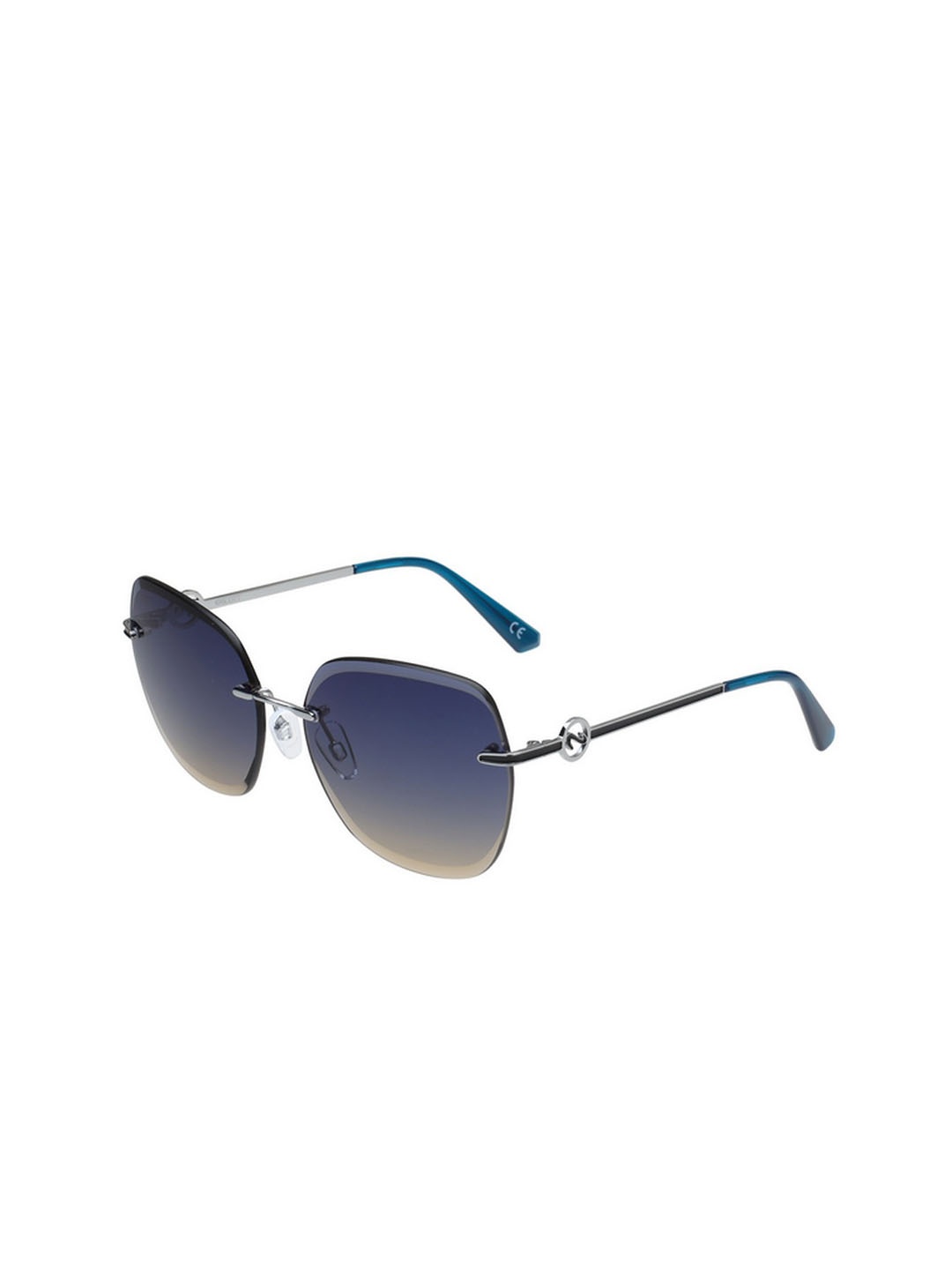 

SCOTT Women Square Sunglasses with UV Protected Lens 8903232281839, Blue