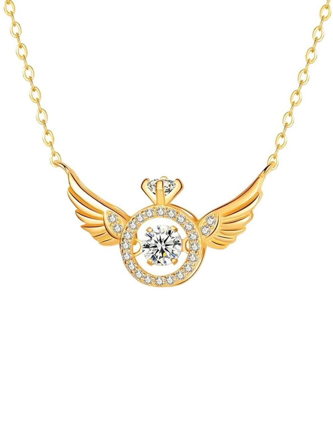 

Gyaan Jewels Stones Studded Chain, Gold