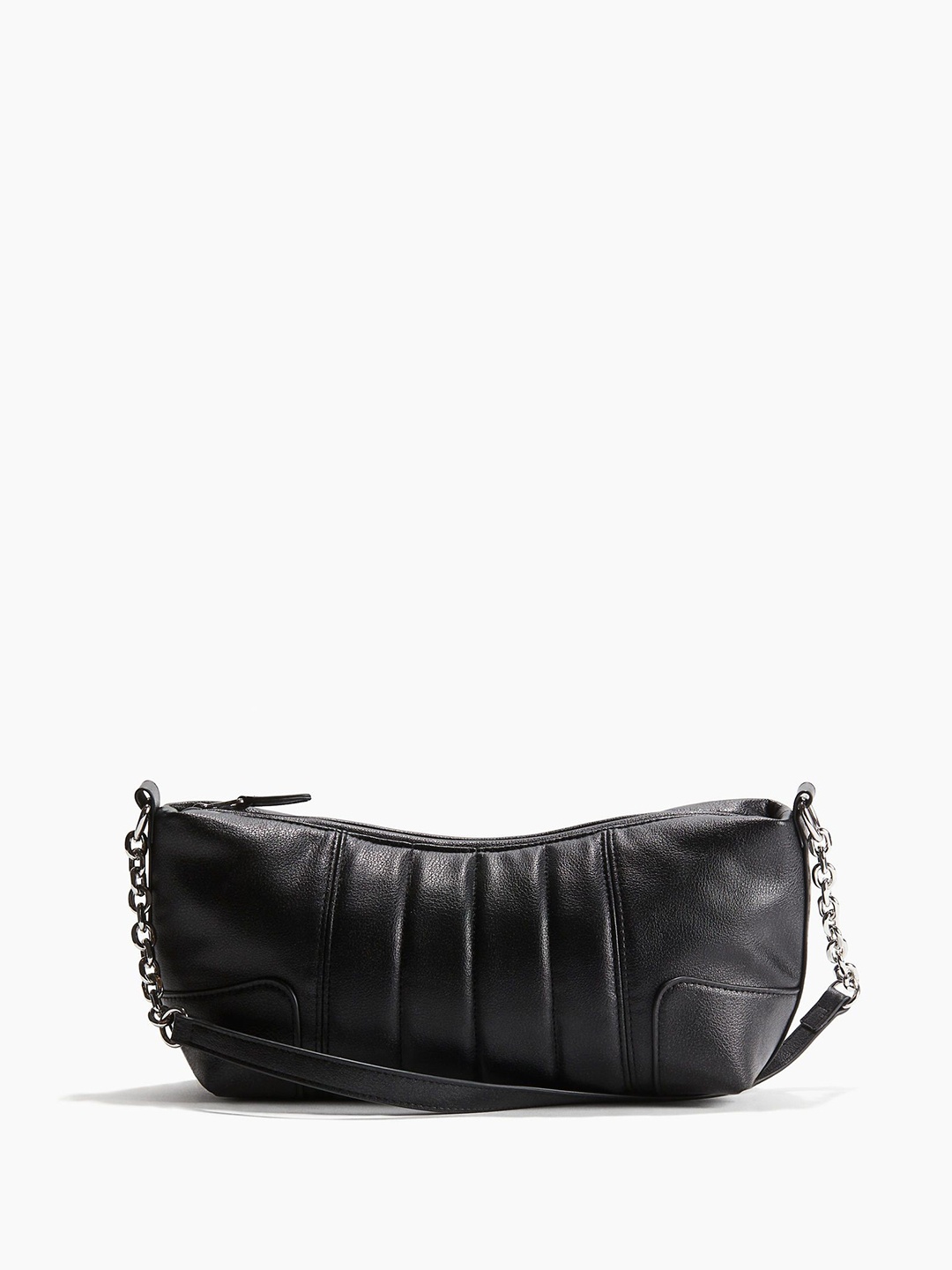 

H&M Rectangular Handheld Bag, Black